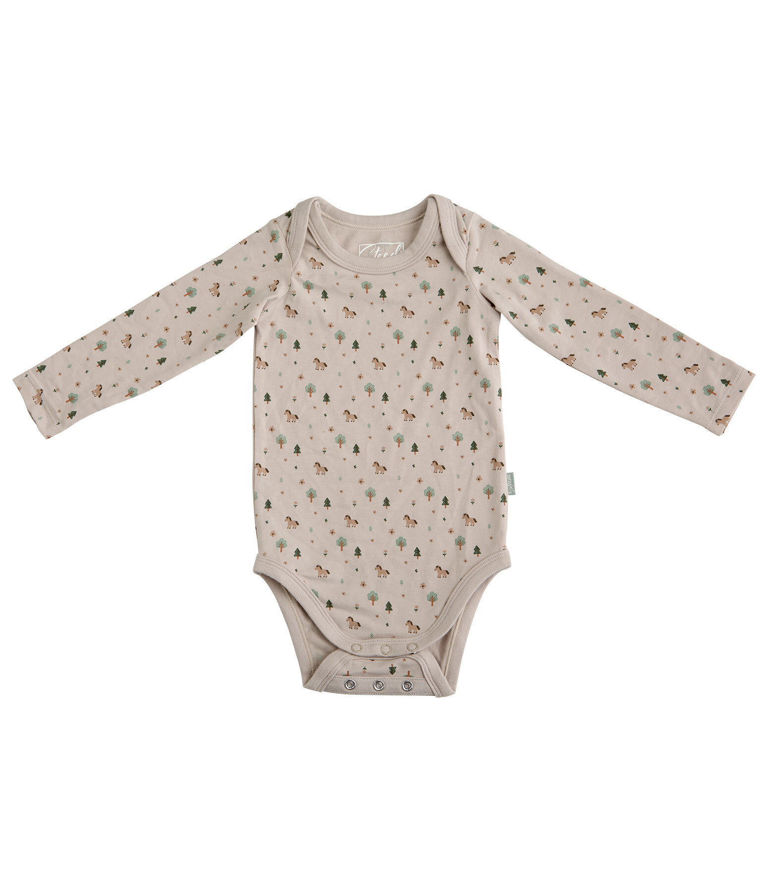 Long Sleeve Bodysuits 2-Pack Daisy