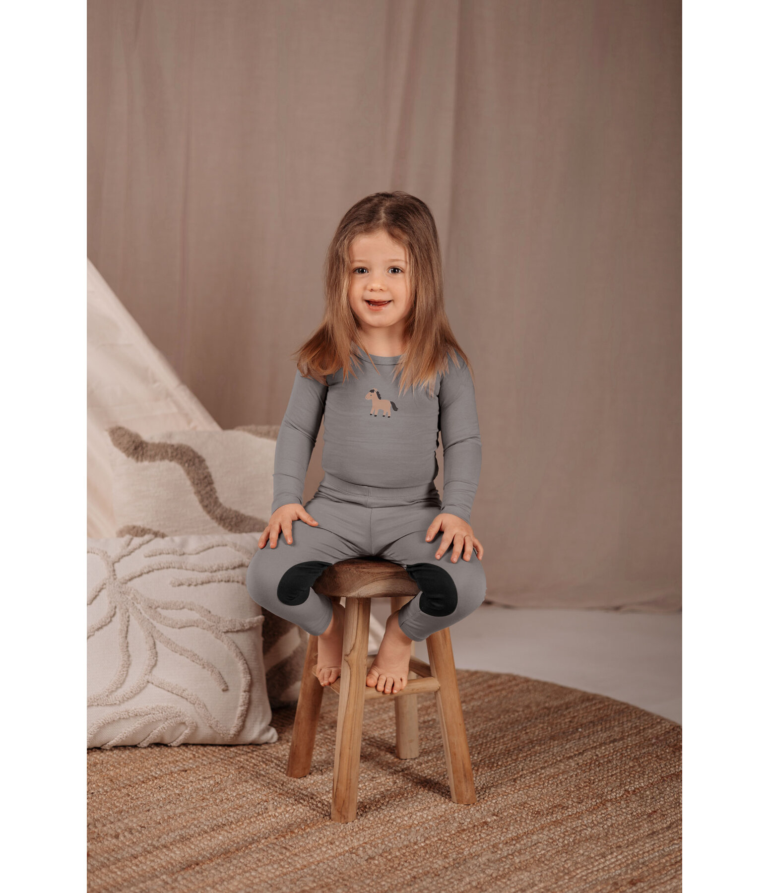 Long Sleeve Bodysuits 2-Pack Daisy