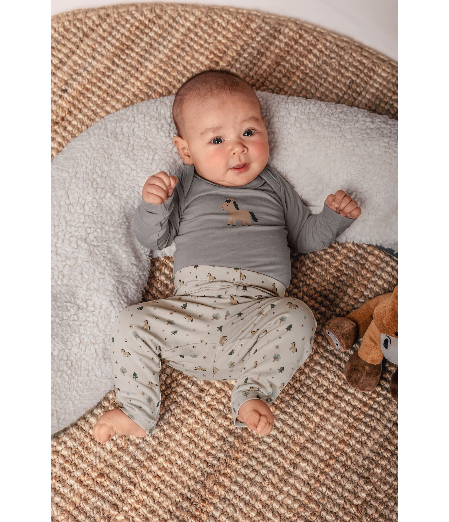 Long Sleeve Bodysuits 2-Pack Daisy