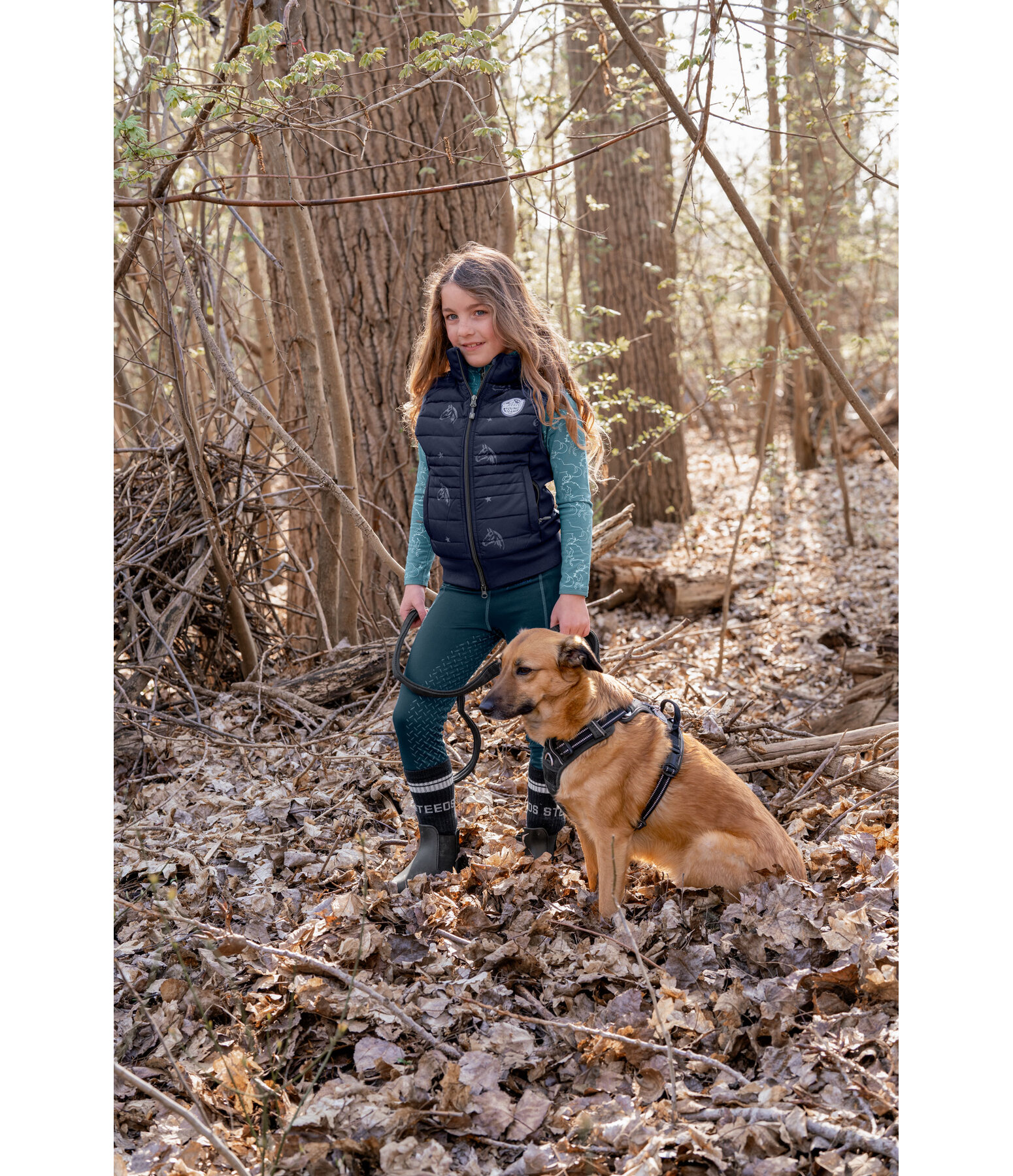 Children's Combination Riding Gilet Shine