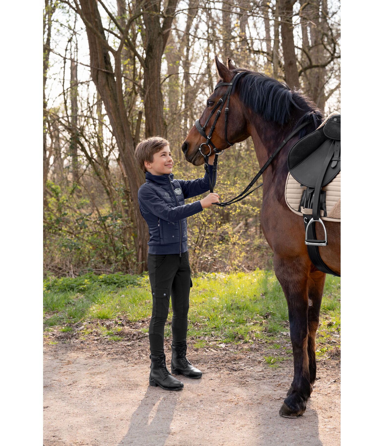 Children's Combination Riding Gilet Shine