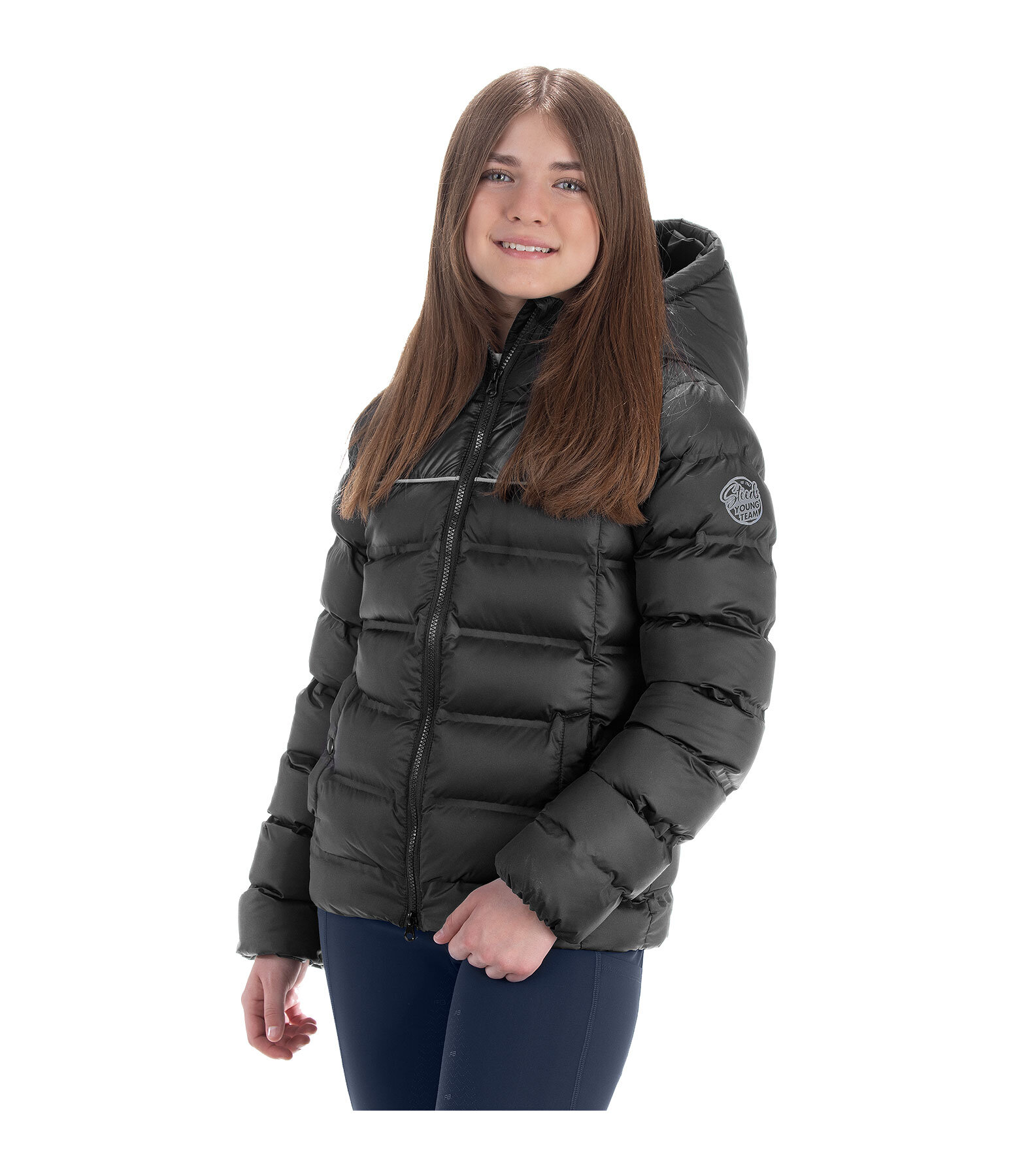 Children's Winter Quilted Riding Jacket Fenna