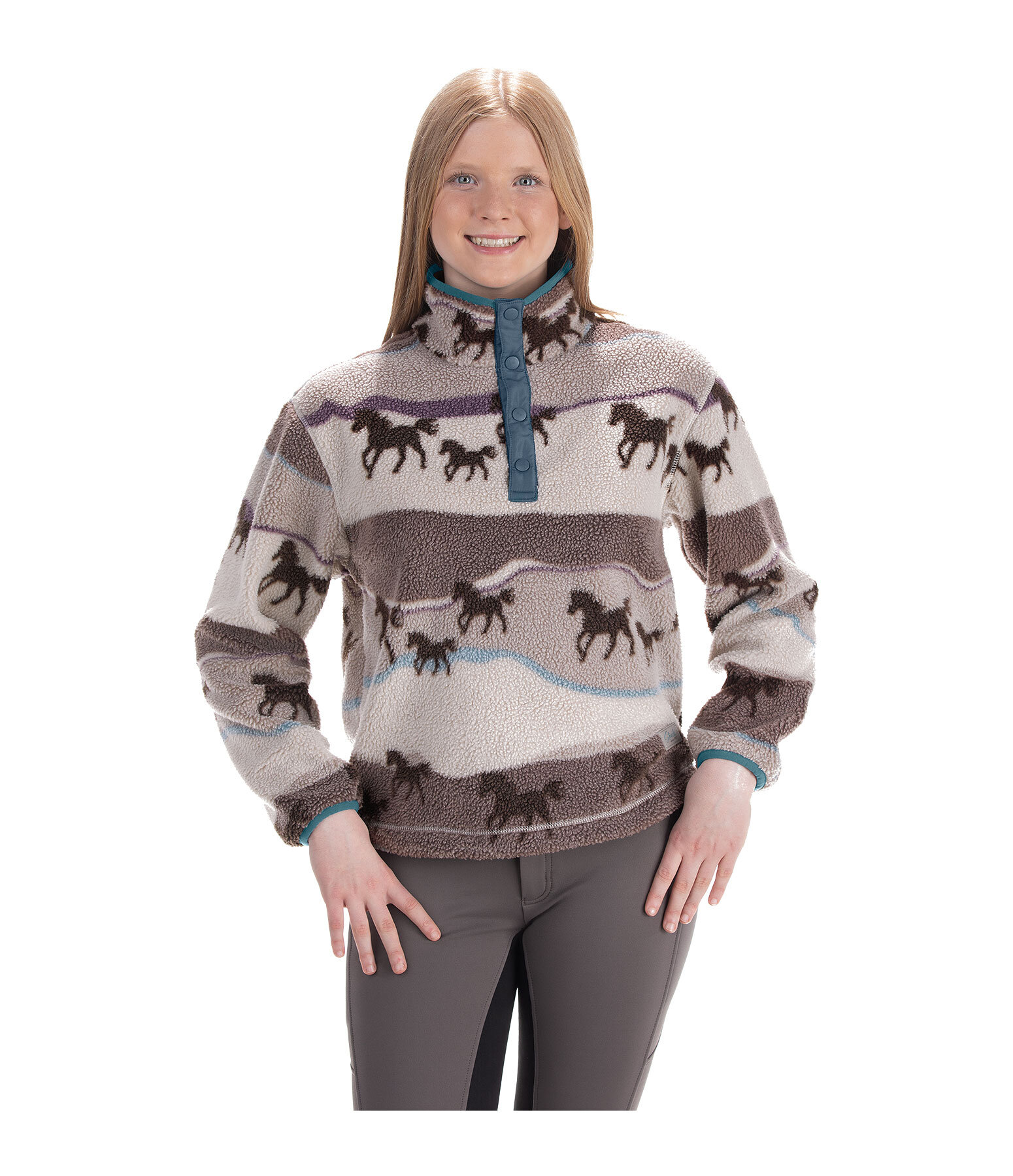 Children's Teddy Fleece Jumper Zuri