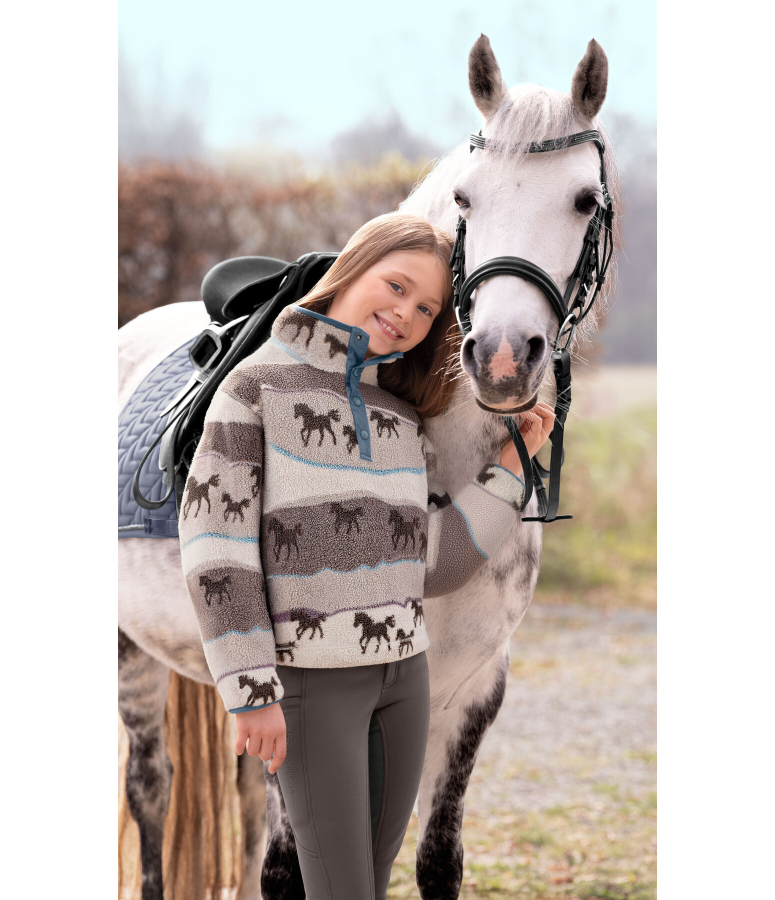 Children's Teddy Fleece Jumper Zuri