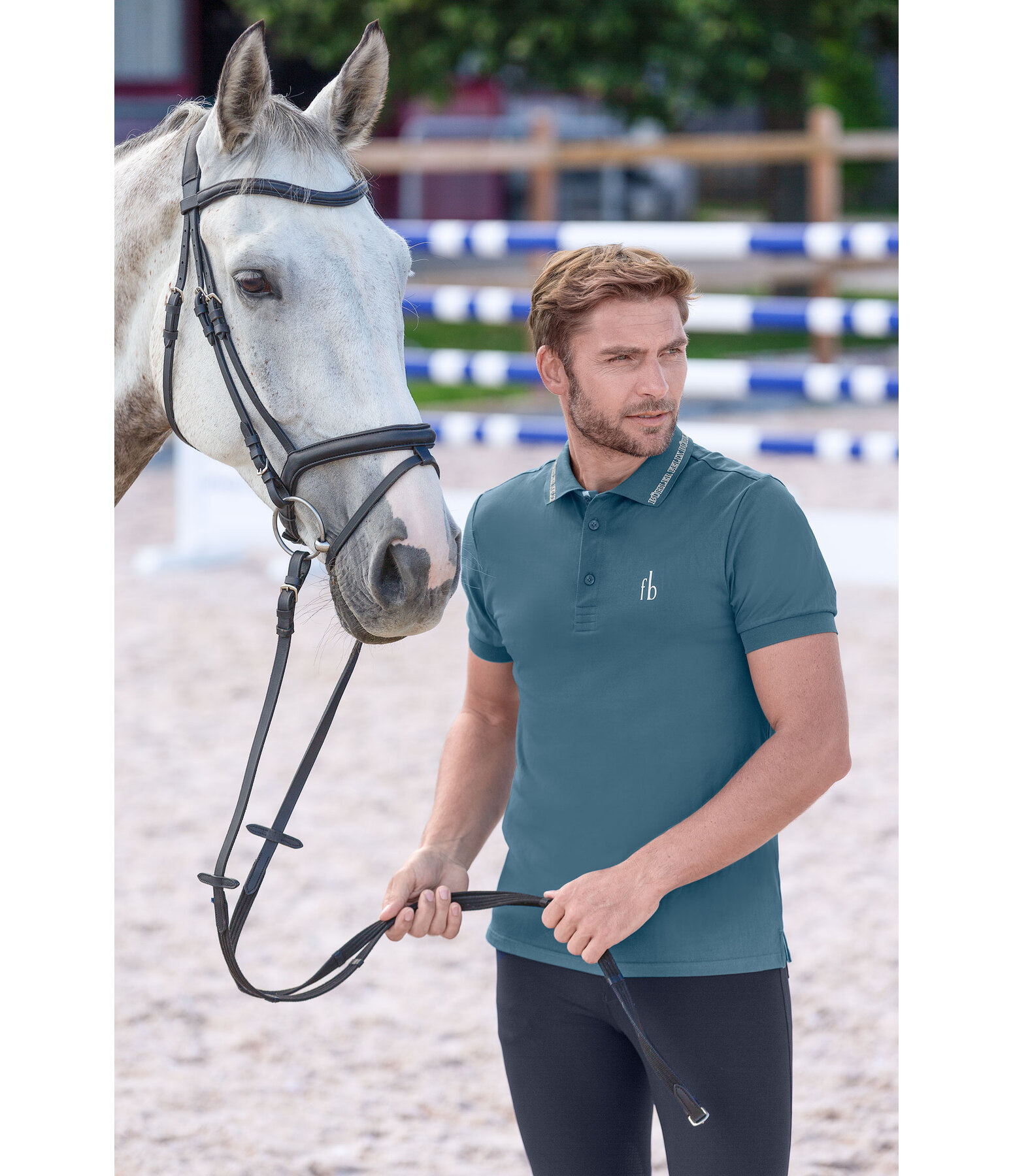 Polo shirt sale horse riding man