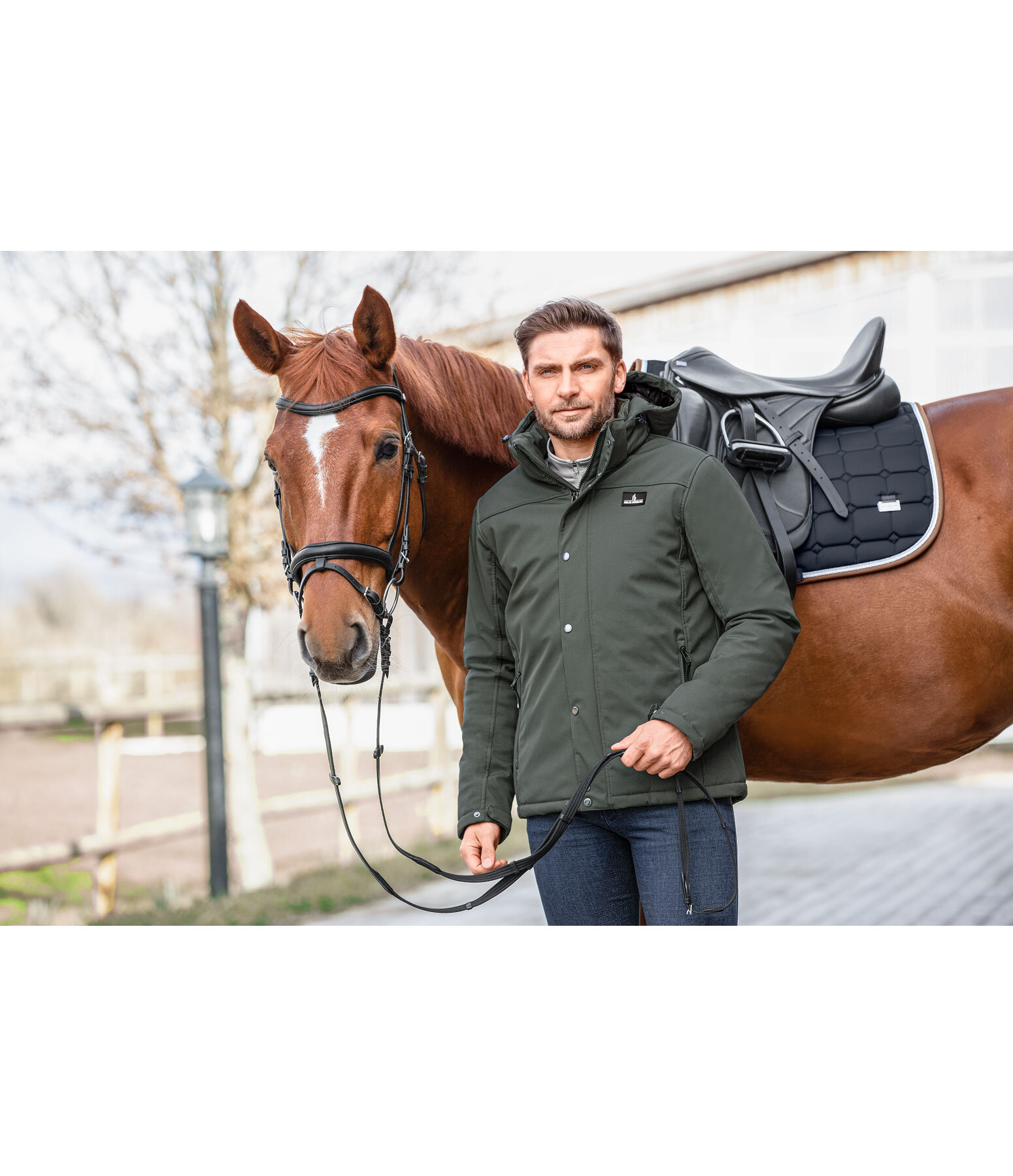 Men s Winter Soft Shell Riding Jacket Bozeman Kramer Equestrian