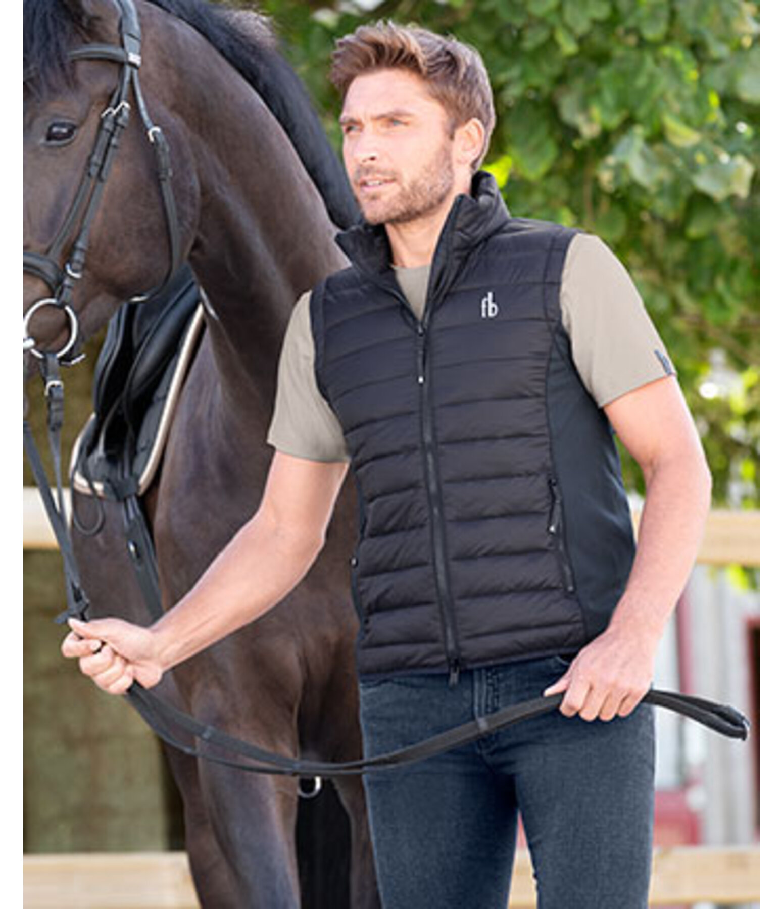 Men's Combination Riding Gilet Dexter