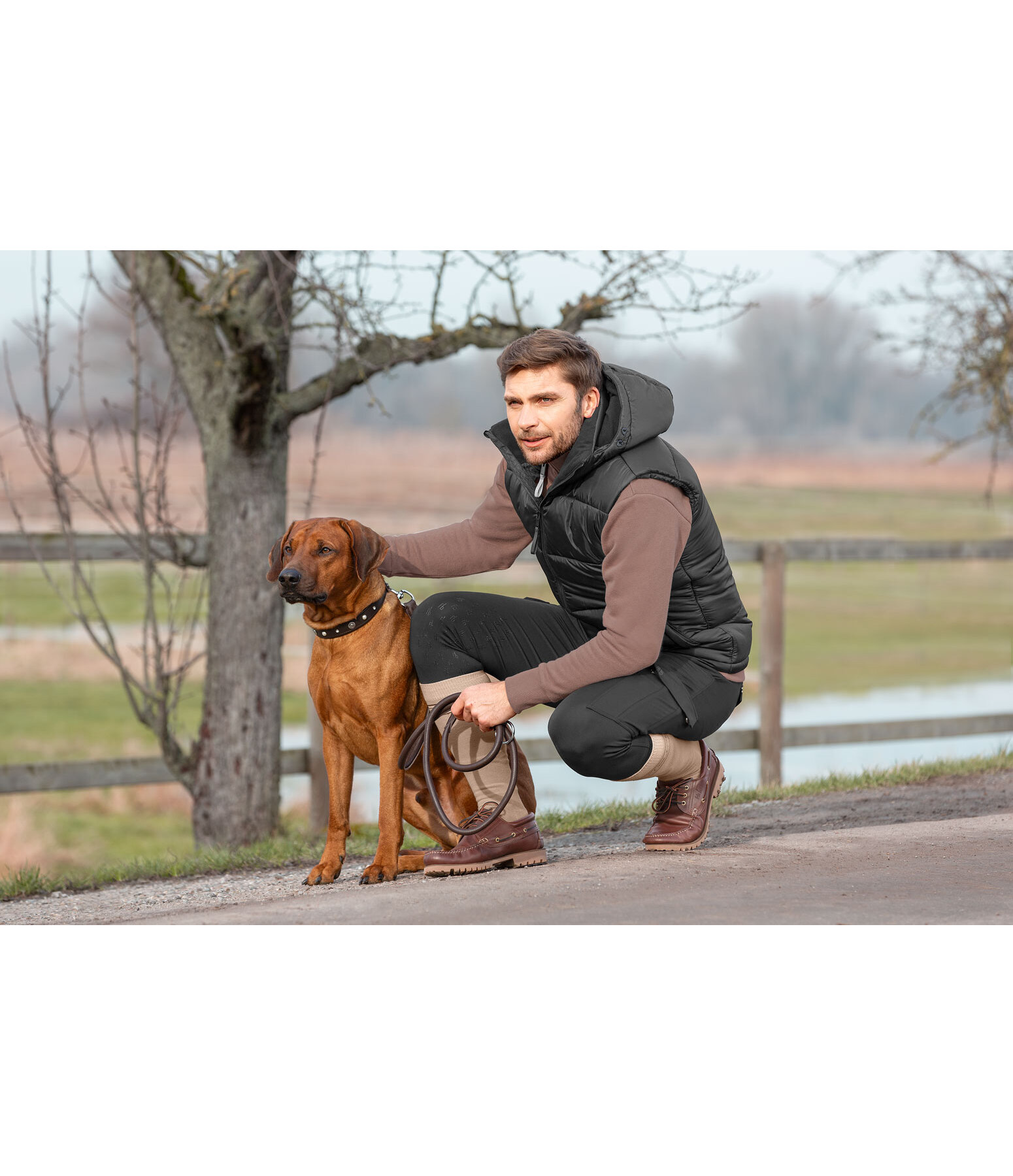 Men's Sweatshirt with Zip Collar Portland