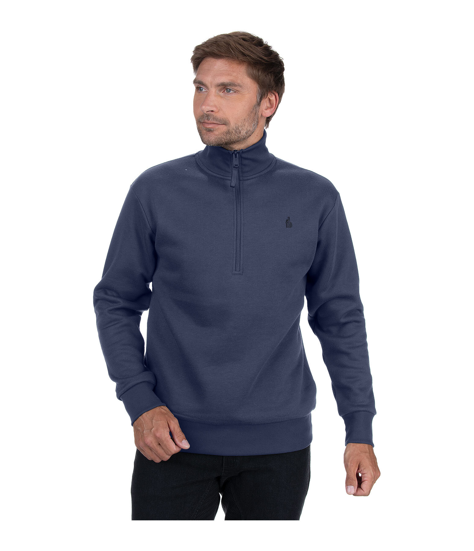 Men's Sweatshirt with Zip Collar Portland