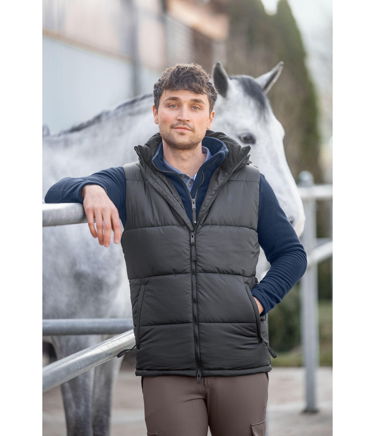 Men's Quilted Gilet Omaha