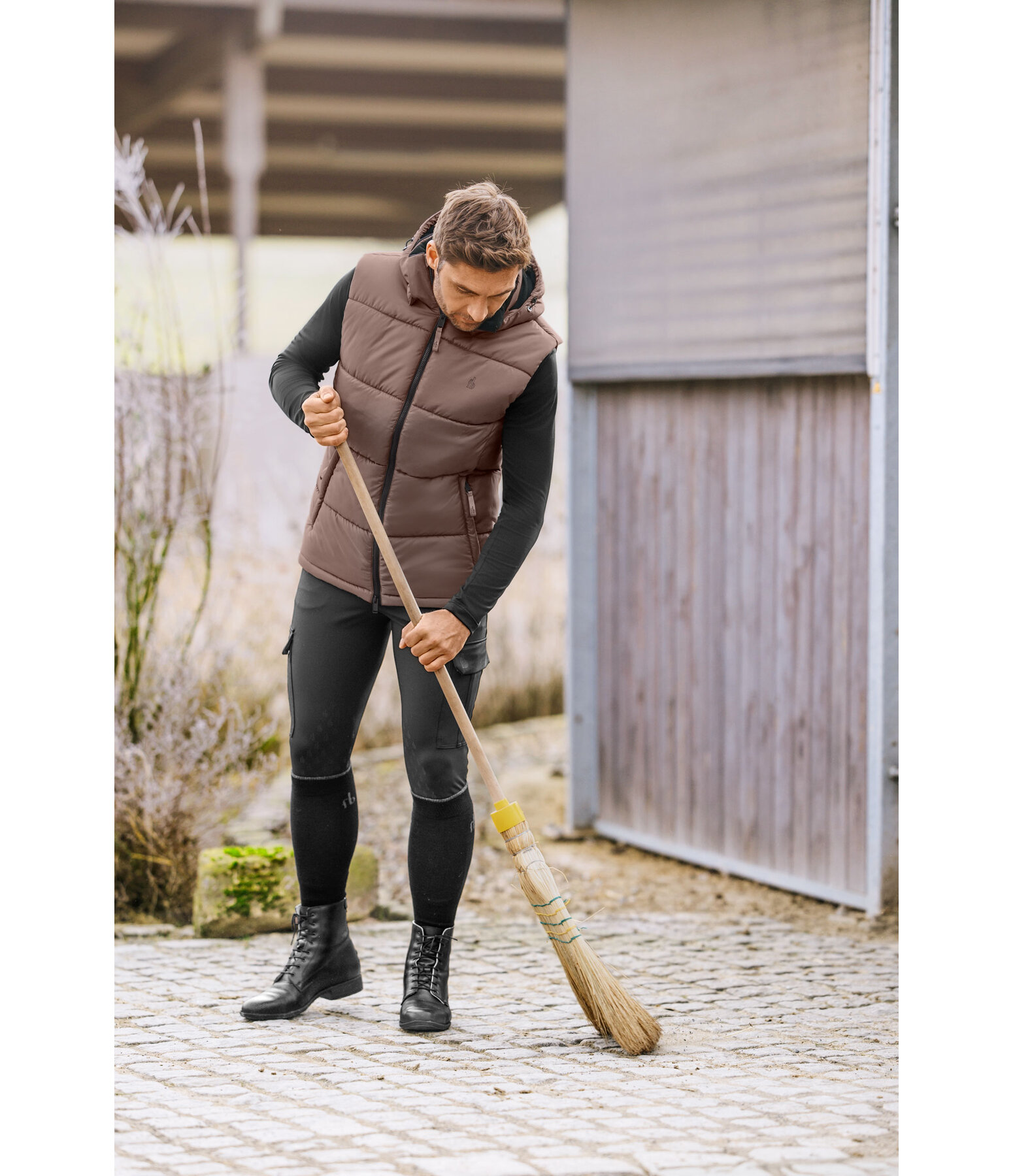 Men's Quilted Gilet Omaha