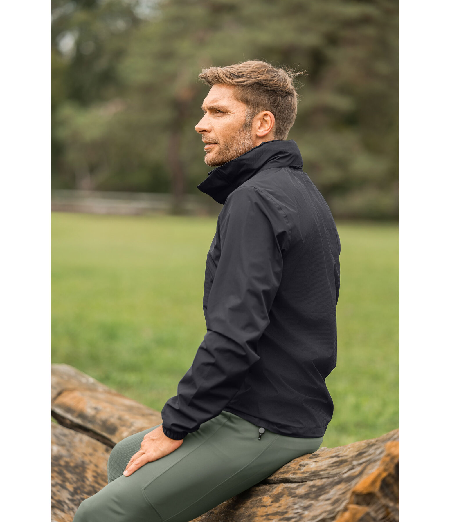 Men's Functional Rain Jacket Lyon