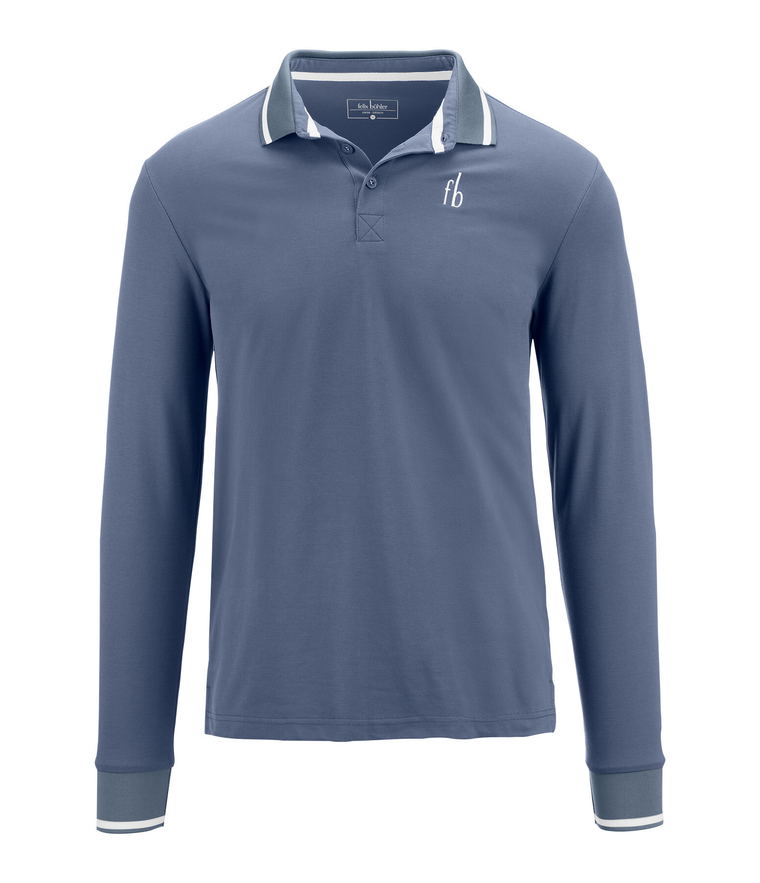 Men's Long Sleeve Functional Polo Shirt