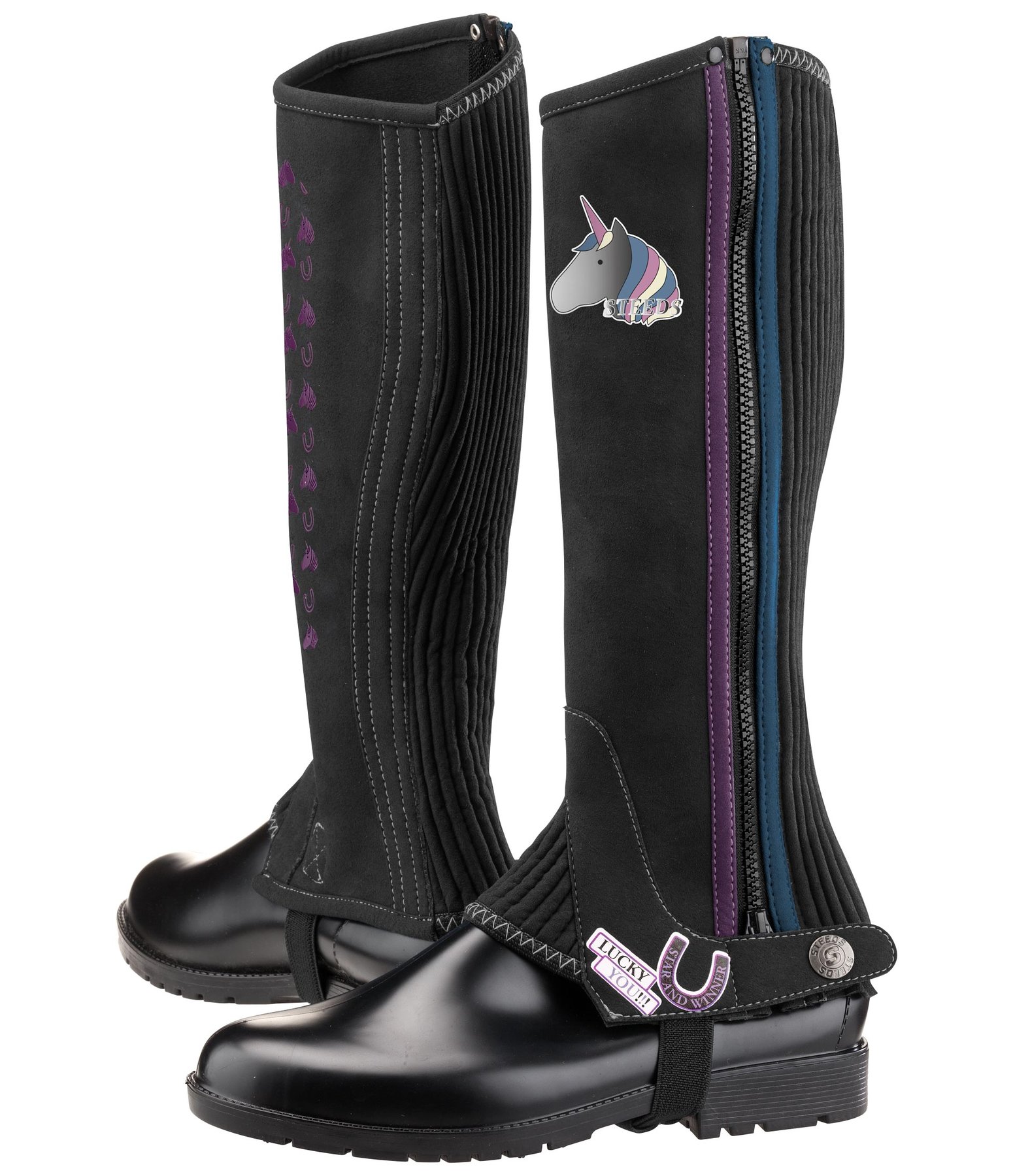 Steeds Winter Half Chaps Half Chaps Kids Horse Riding Half Chap