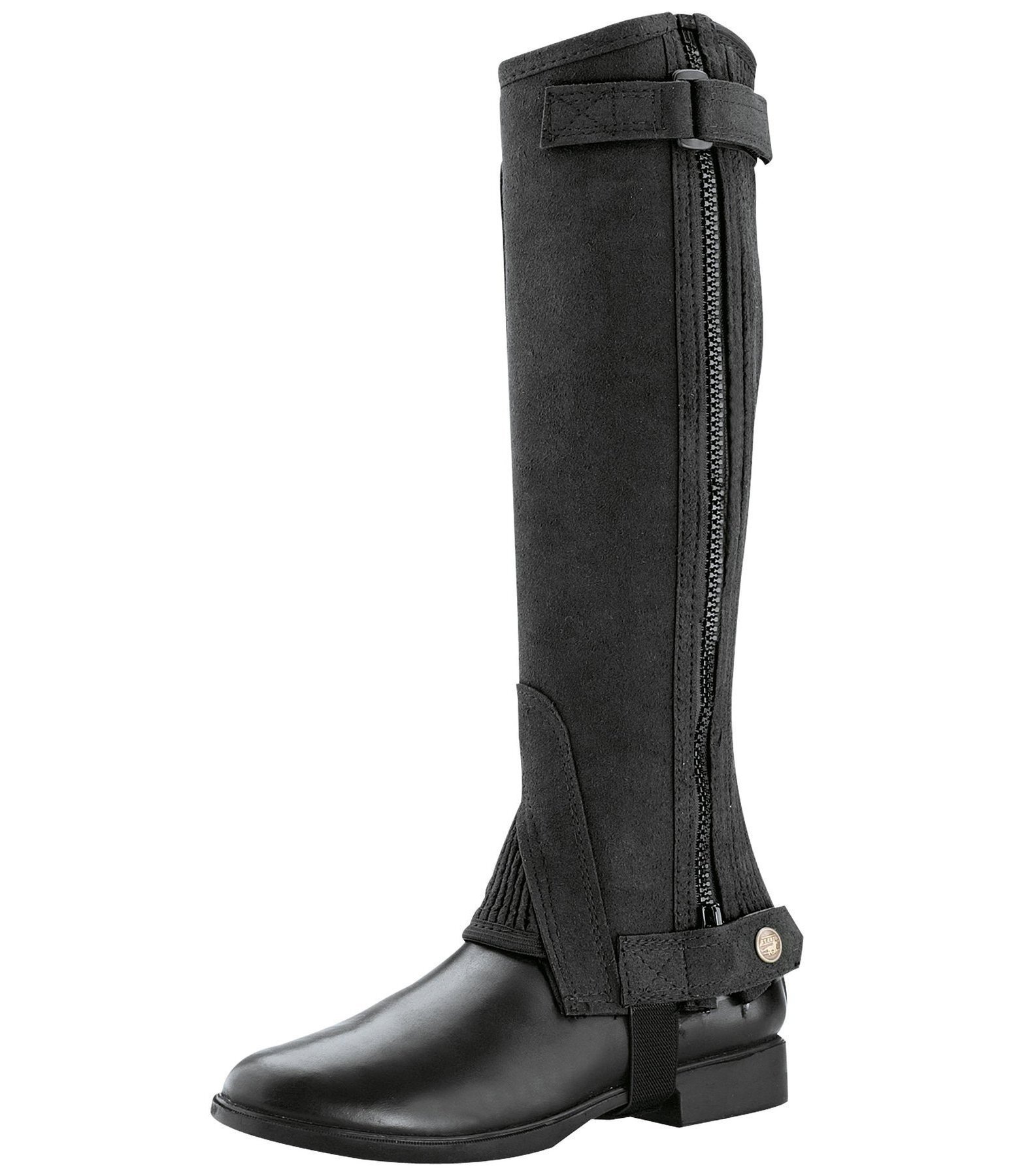 Half Chaps Ecolette black