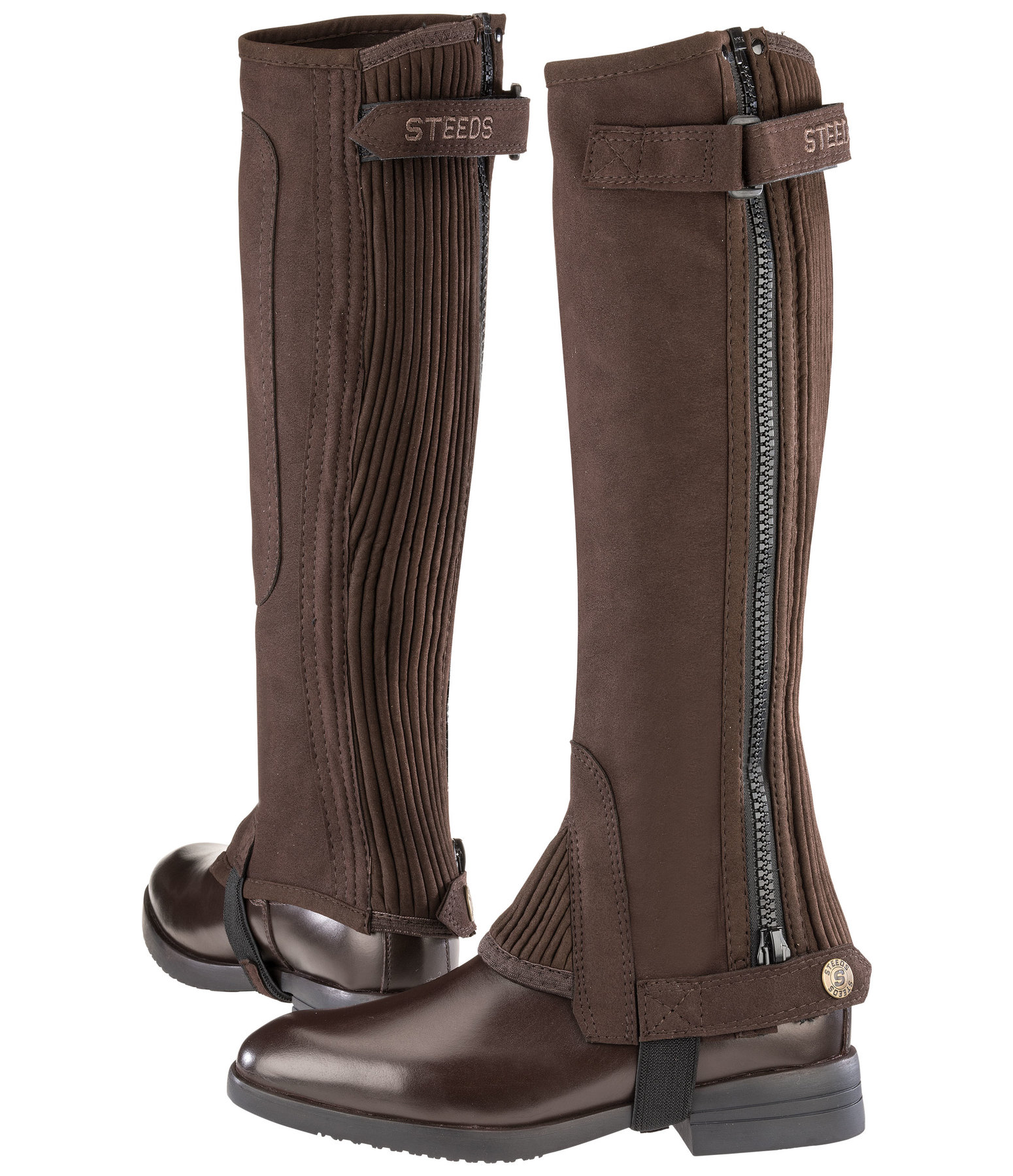 Half Chaps Ecolette brown