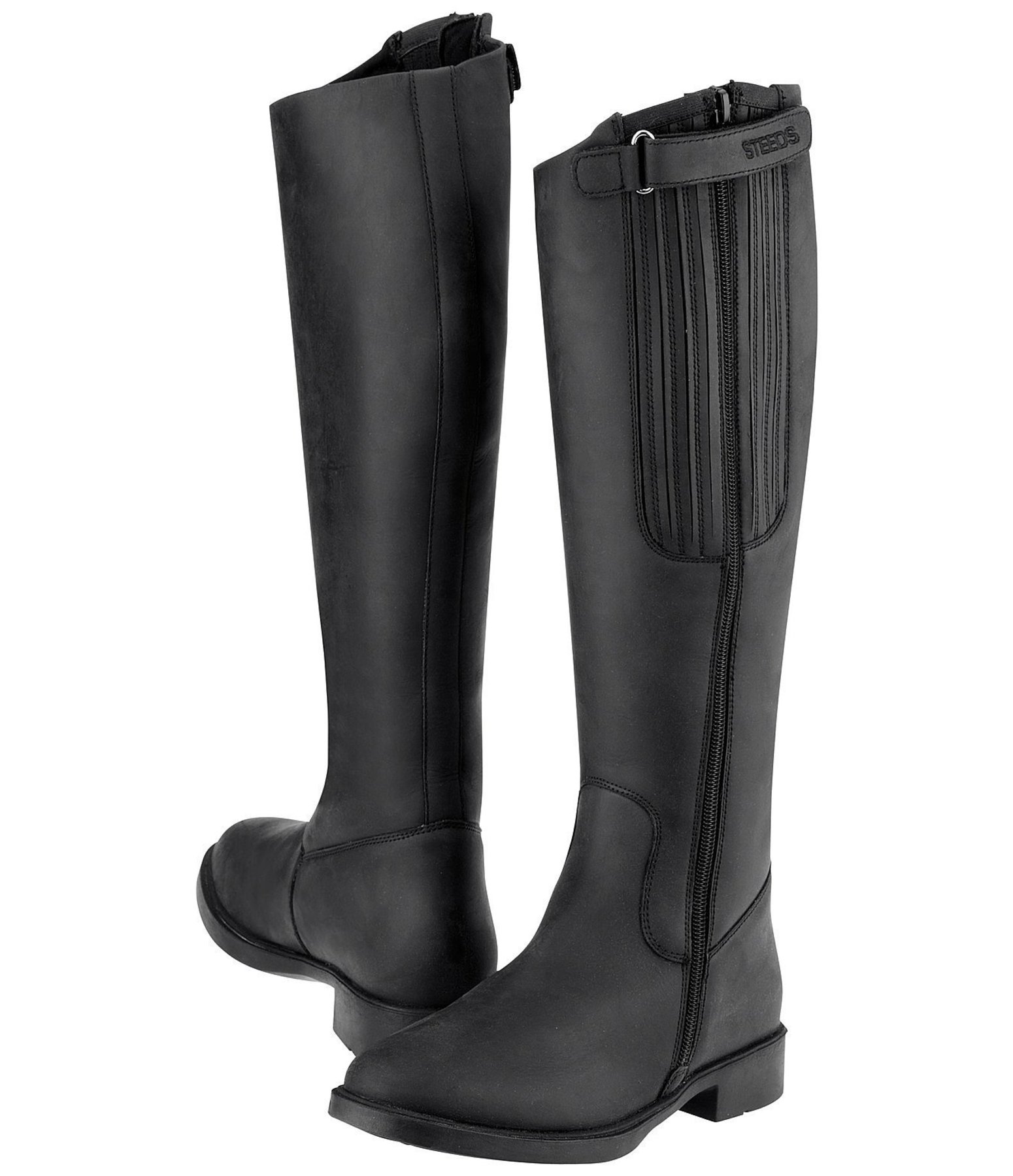 Long Leather Riding Boots Rancher - Long Leather Riding Boots - Kramer ...