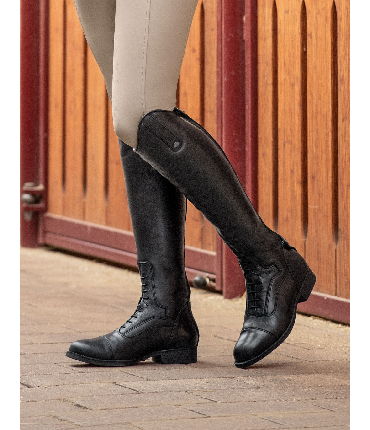 Black field boots clearance