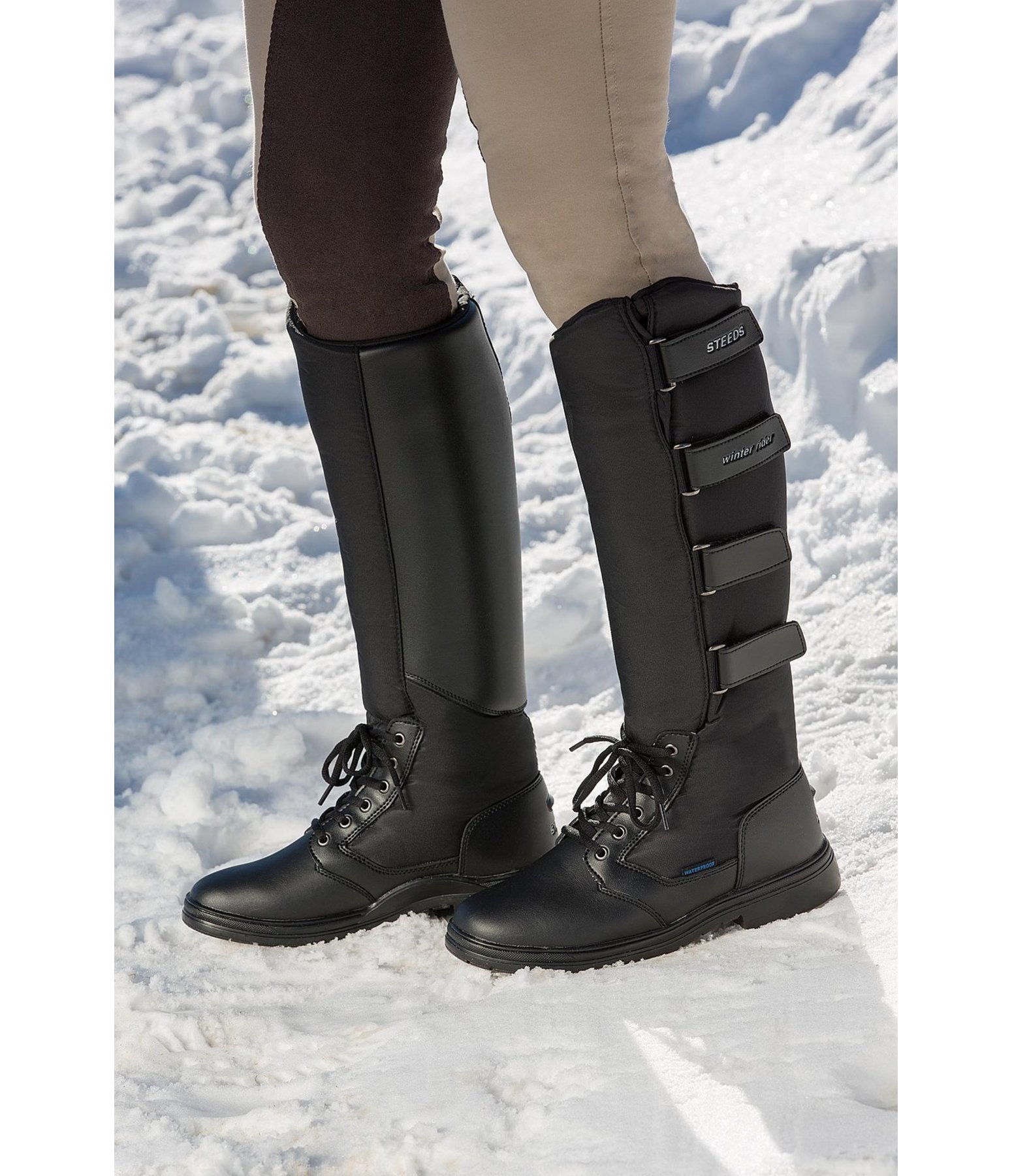 Long Thermal Riding Boots Winter Rider, Wide Long Winter Riding Boots Kramer Equestrian