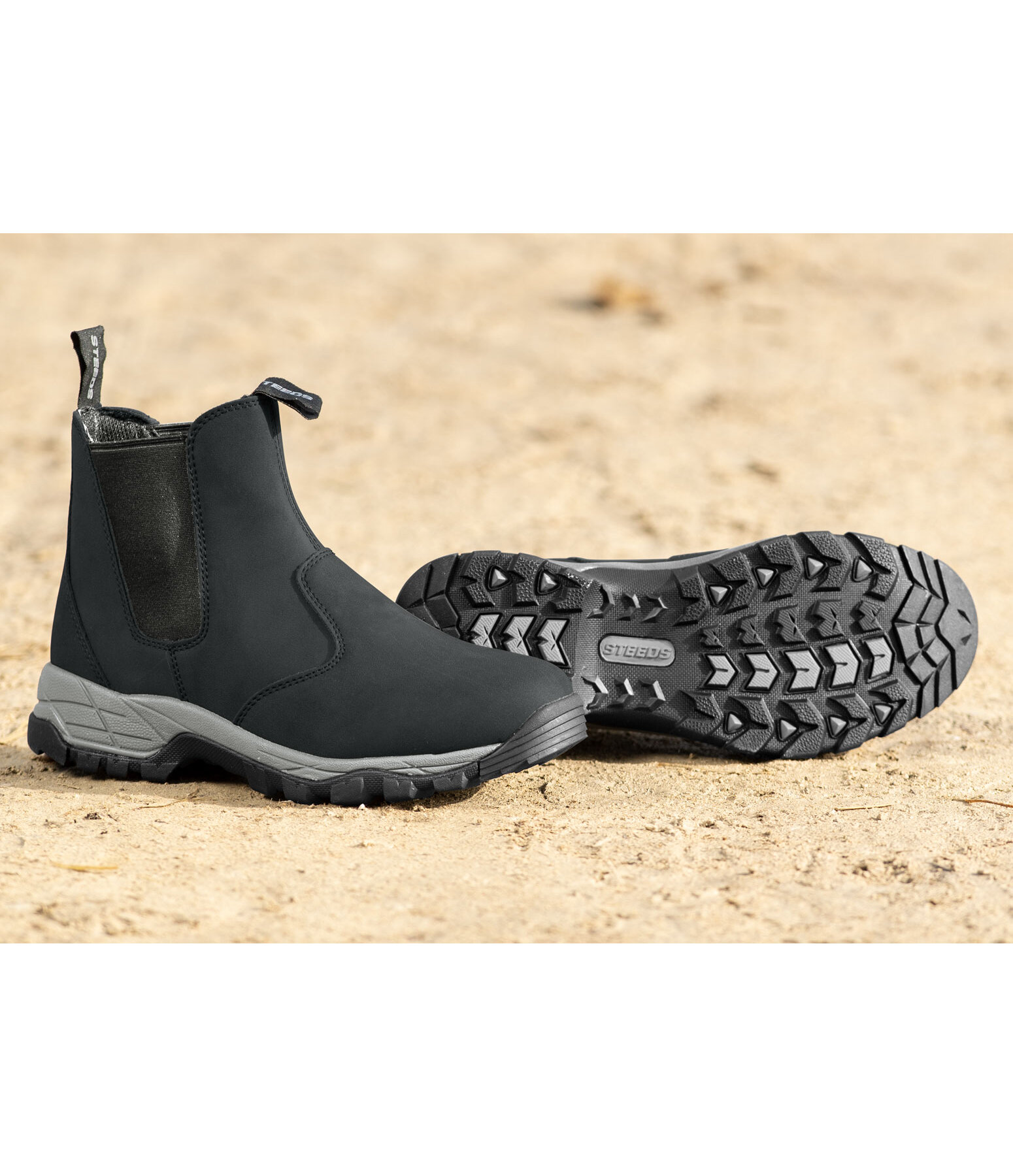 Slip on riding discount boots