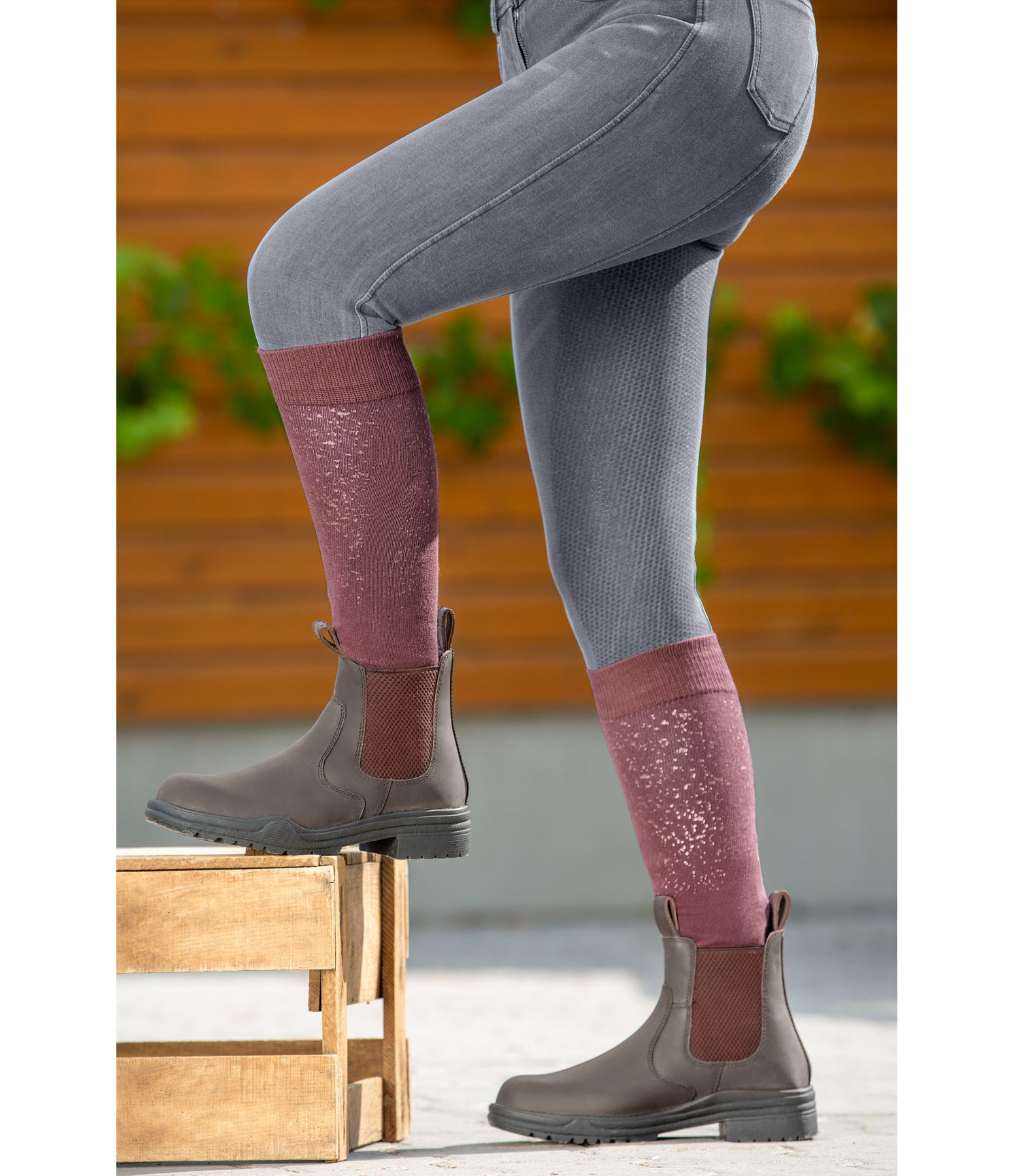 Steel toe sales jodhpur boots
