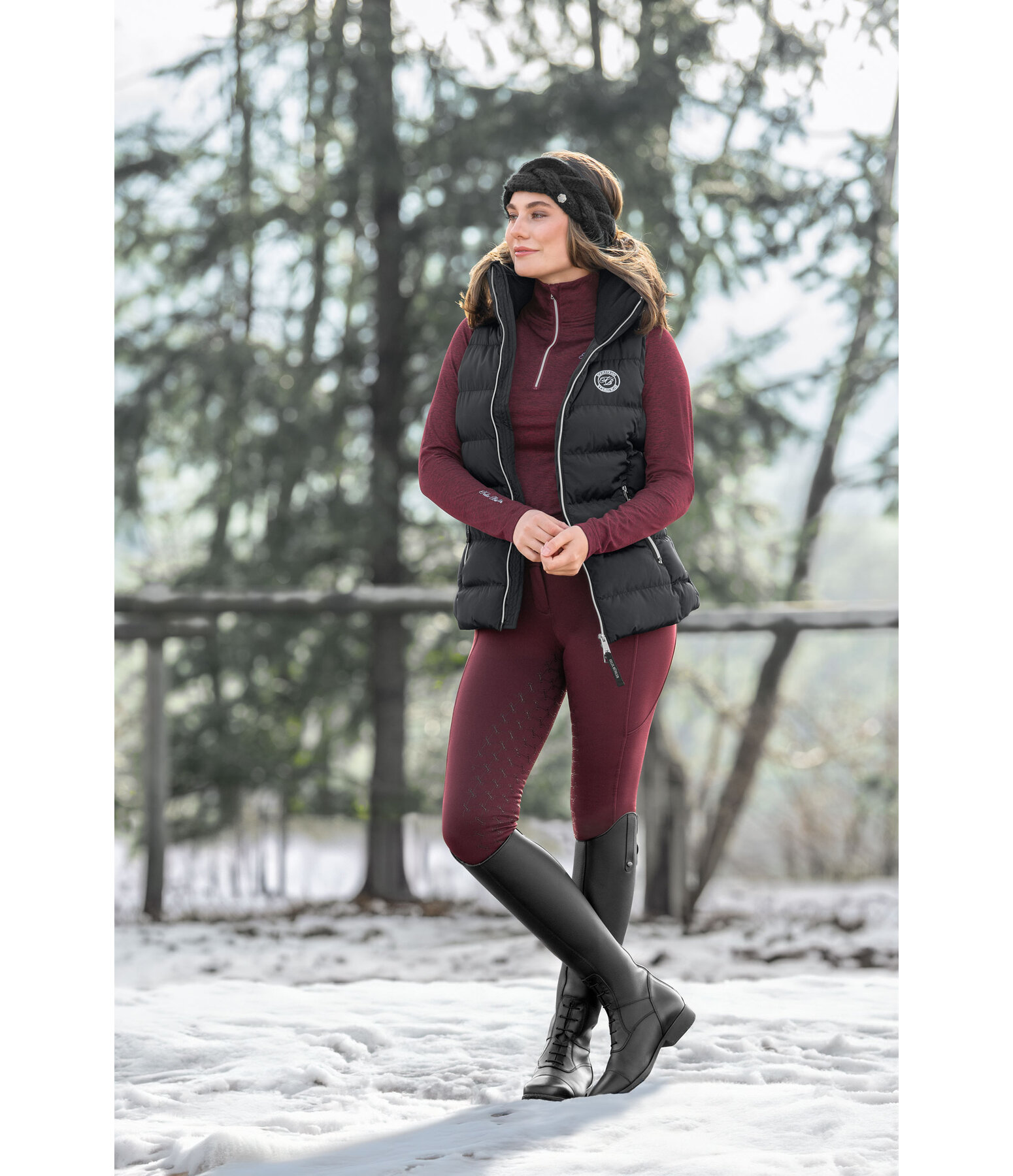 Maroon riding boots cheap