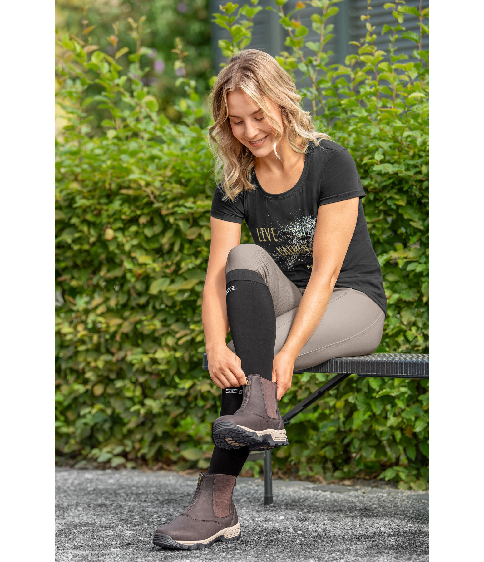 Zip Jodhpur Boots Cosy