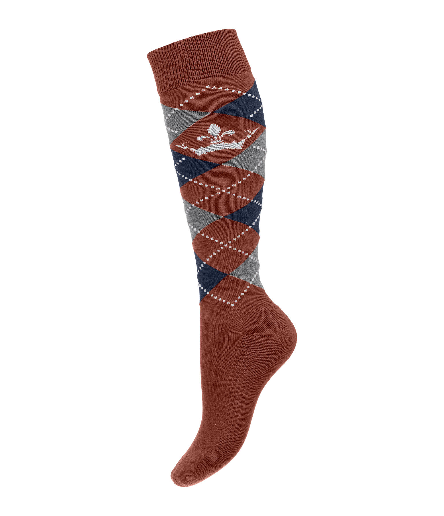 Knee High Socks Argyle