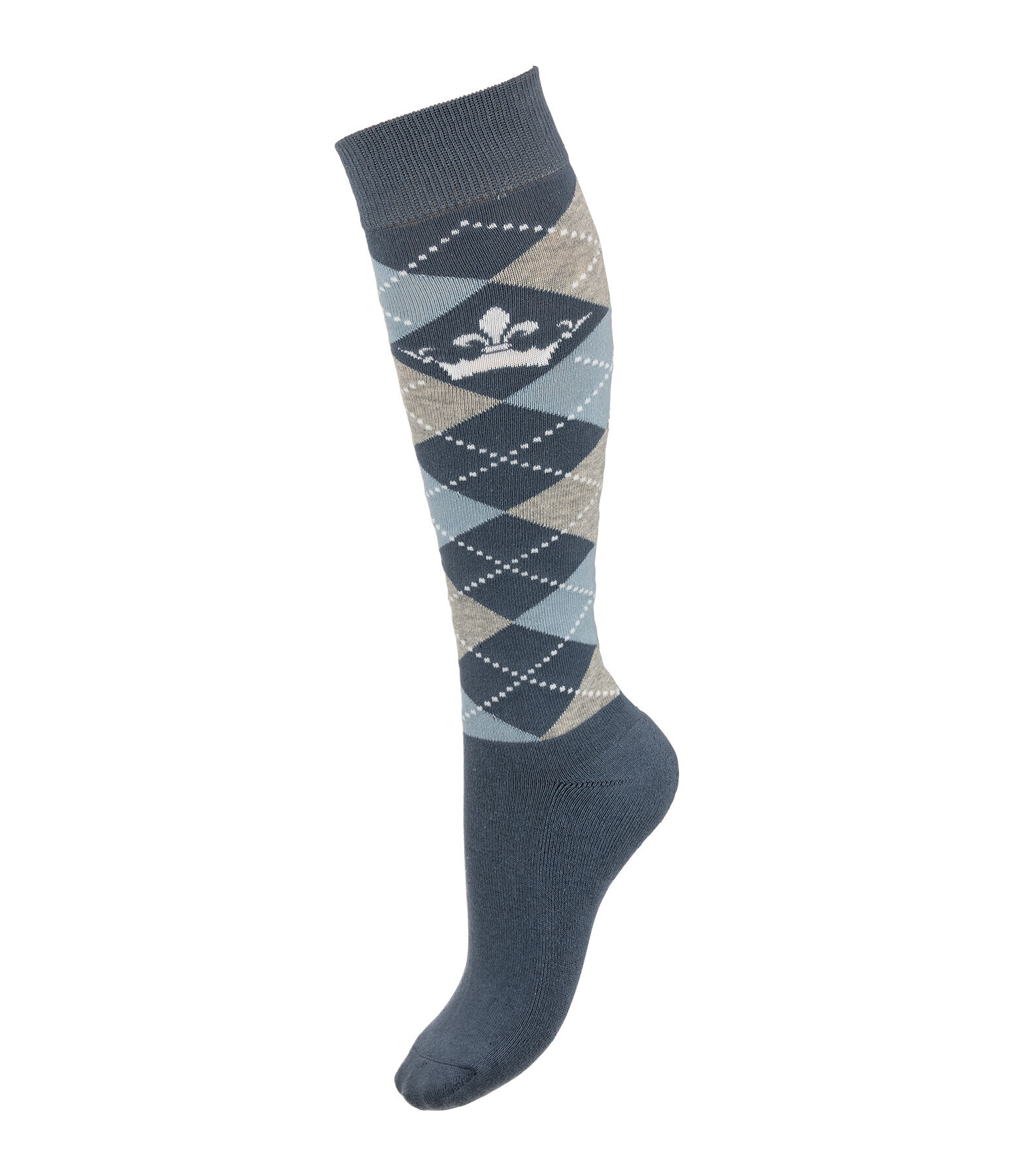 Argyle Knee Socks