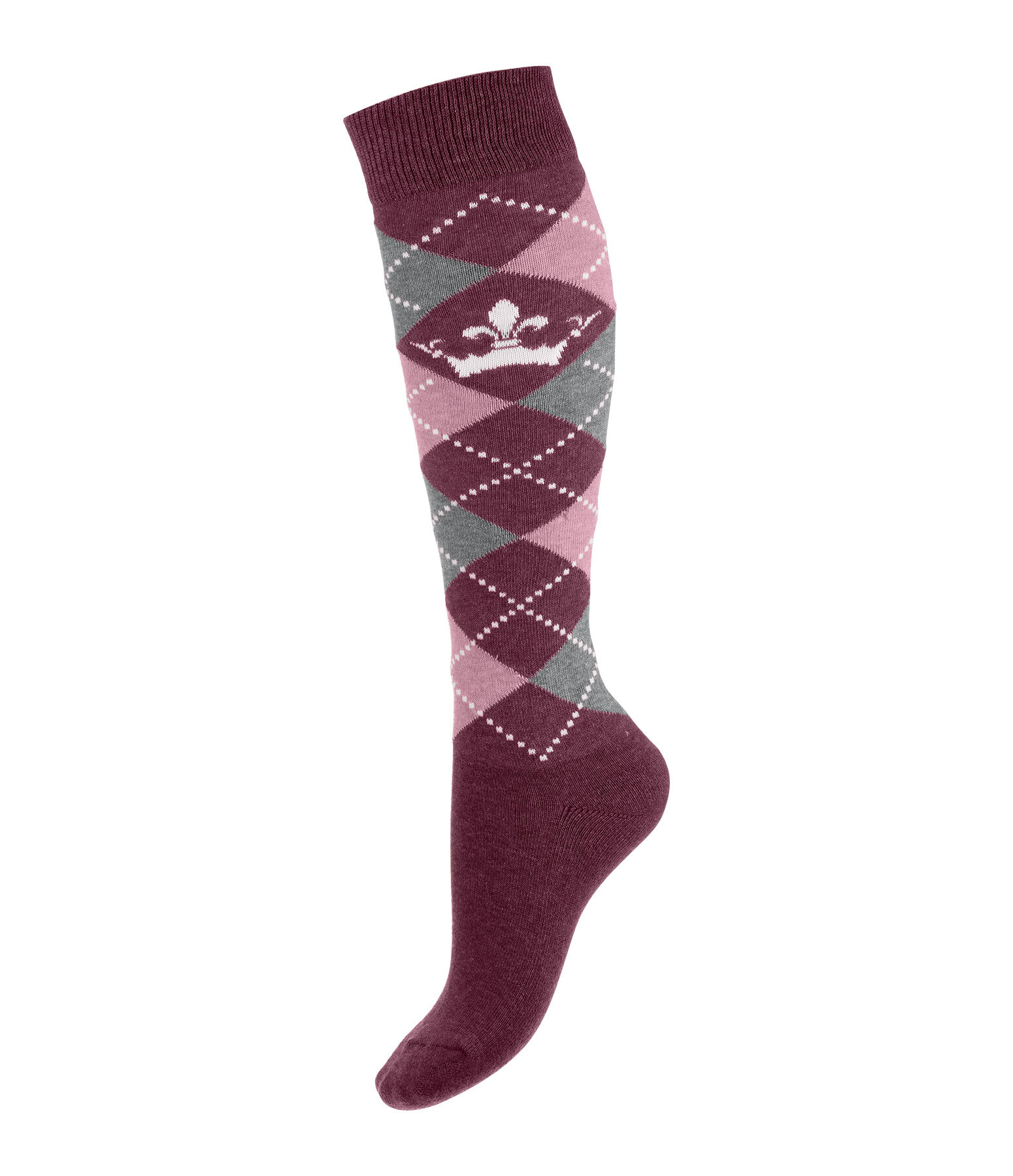 Knee High Socks Argyle