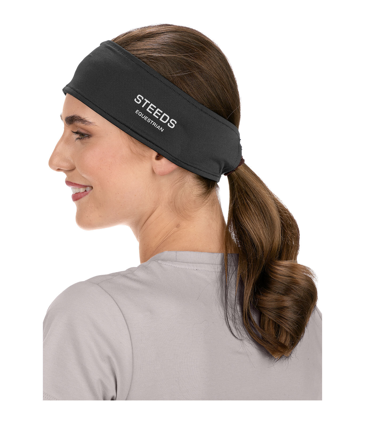 Headband with Ponytail Opening