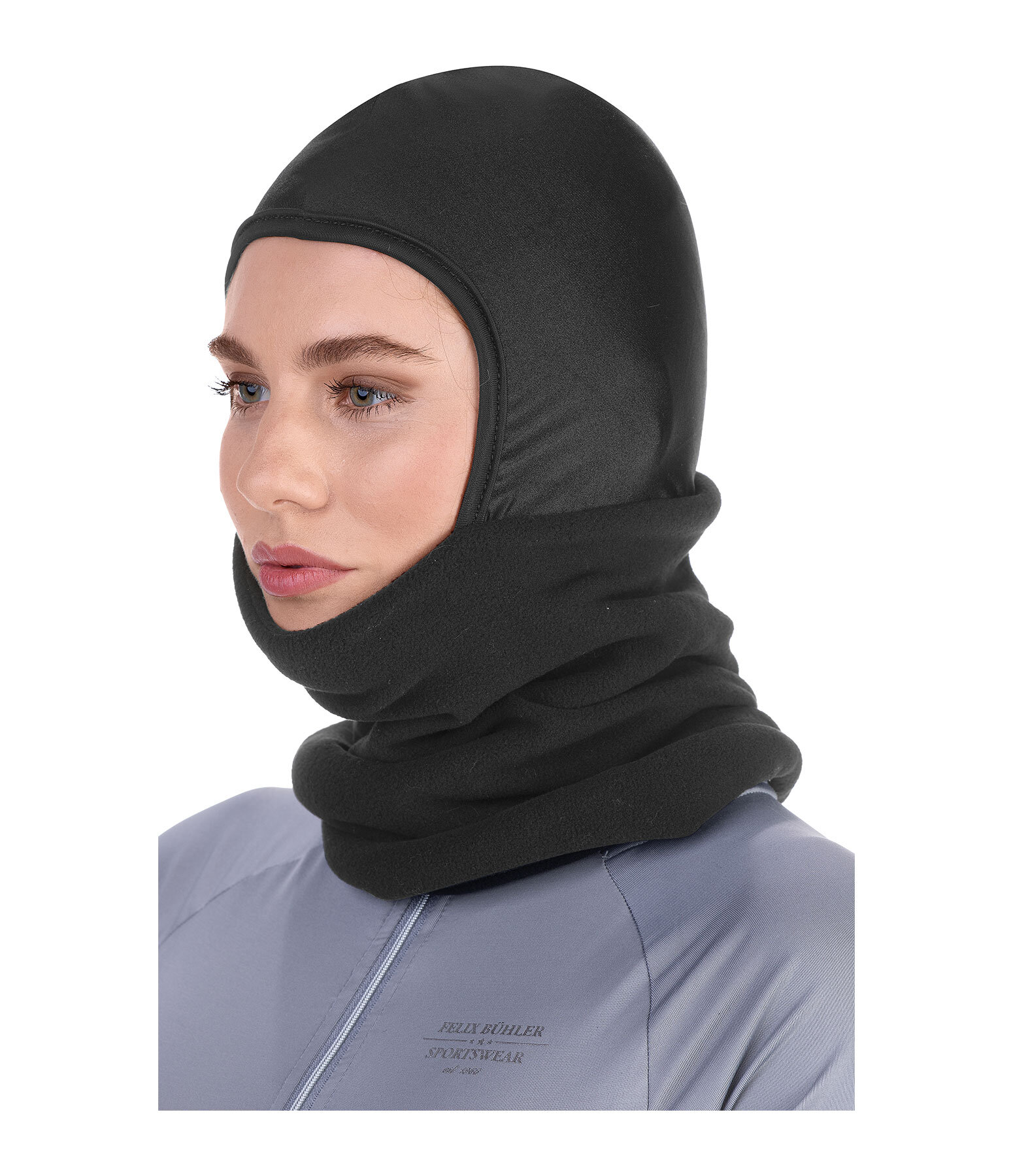 Fleece Balaclava with Helmet Cap