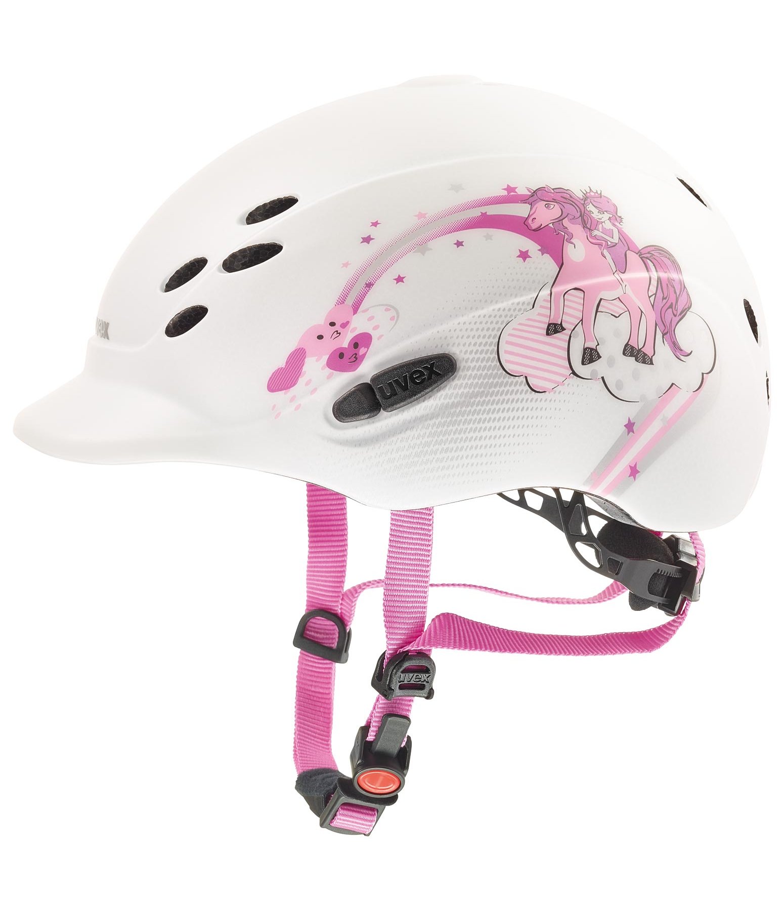 Children's Riding Hat onyxx with Princess Design Kramer Equestrian