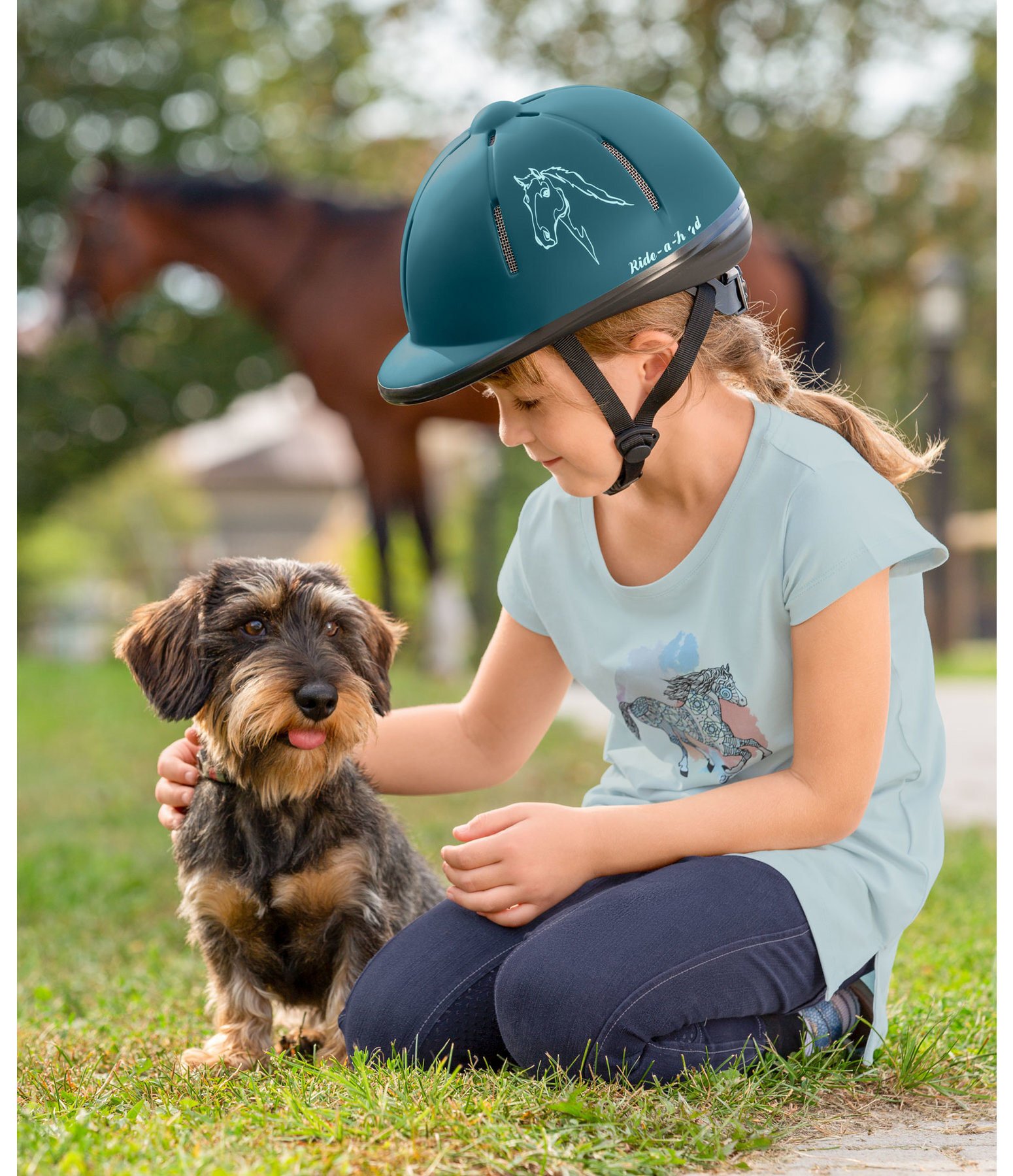 Children's Riding Hat Start Lovely Horse