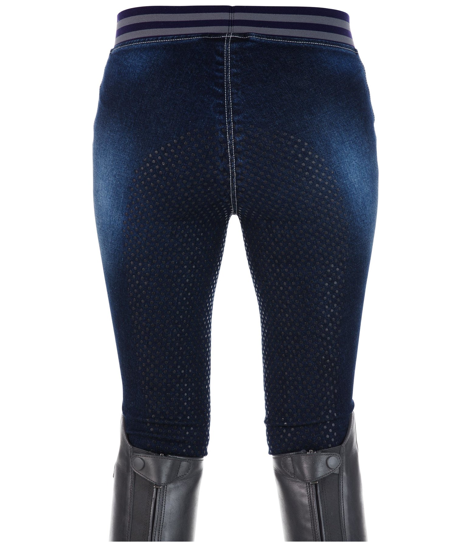 Children's Grip Denim Breeches Naroa Kramer Equestrian