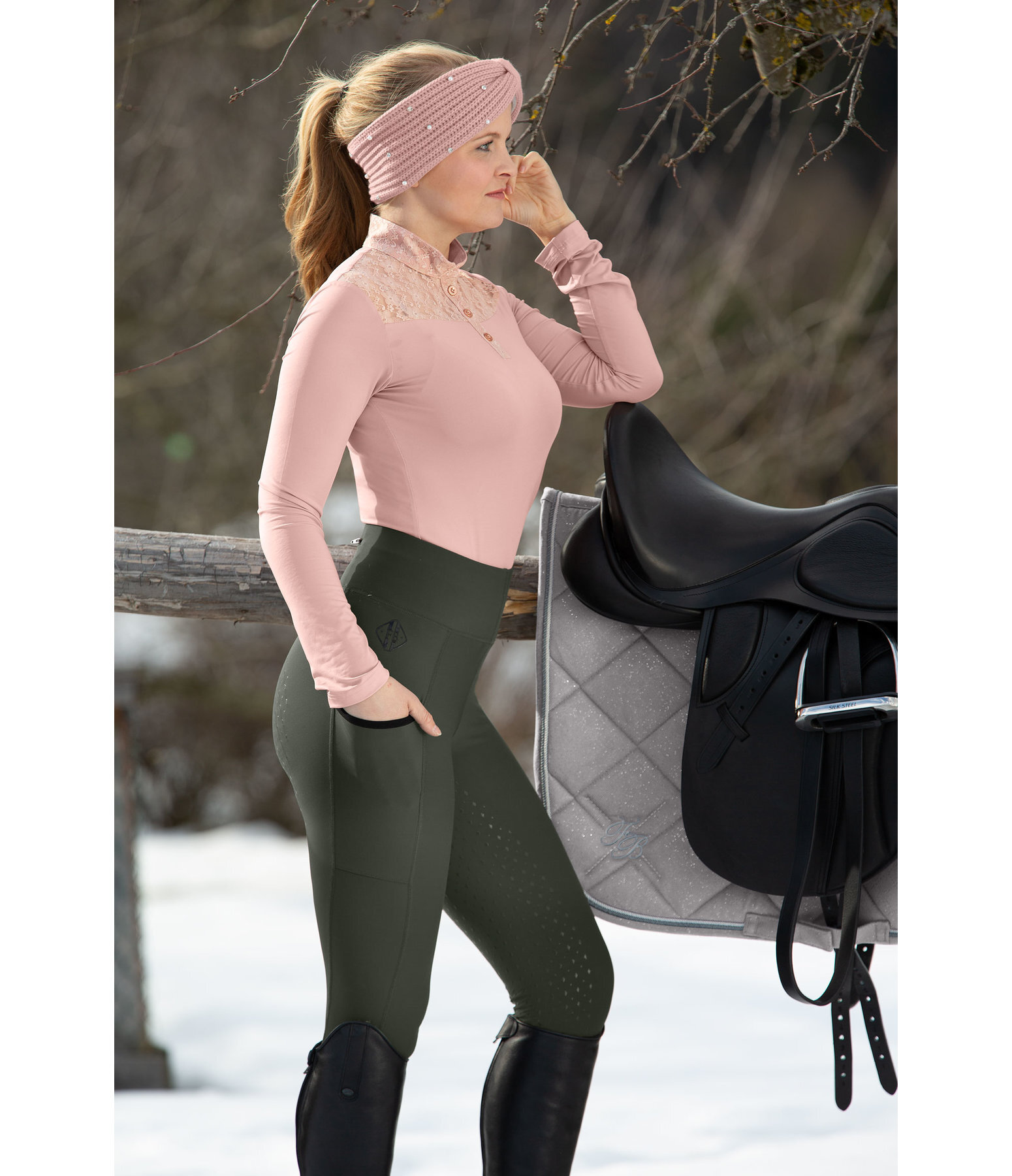 Grip Full-Seat Riding Tights Anneke