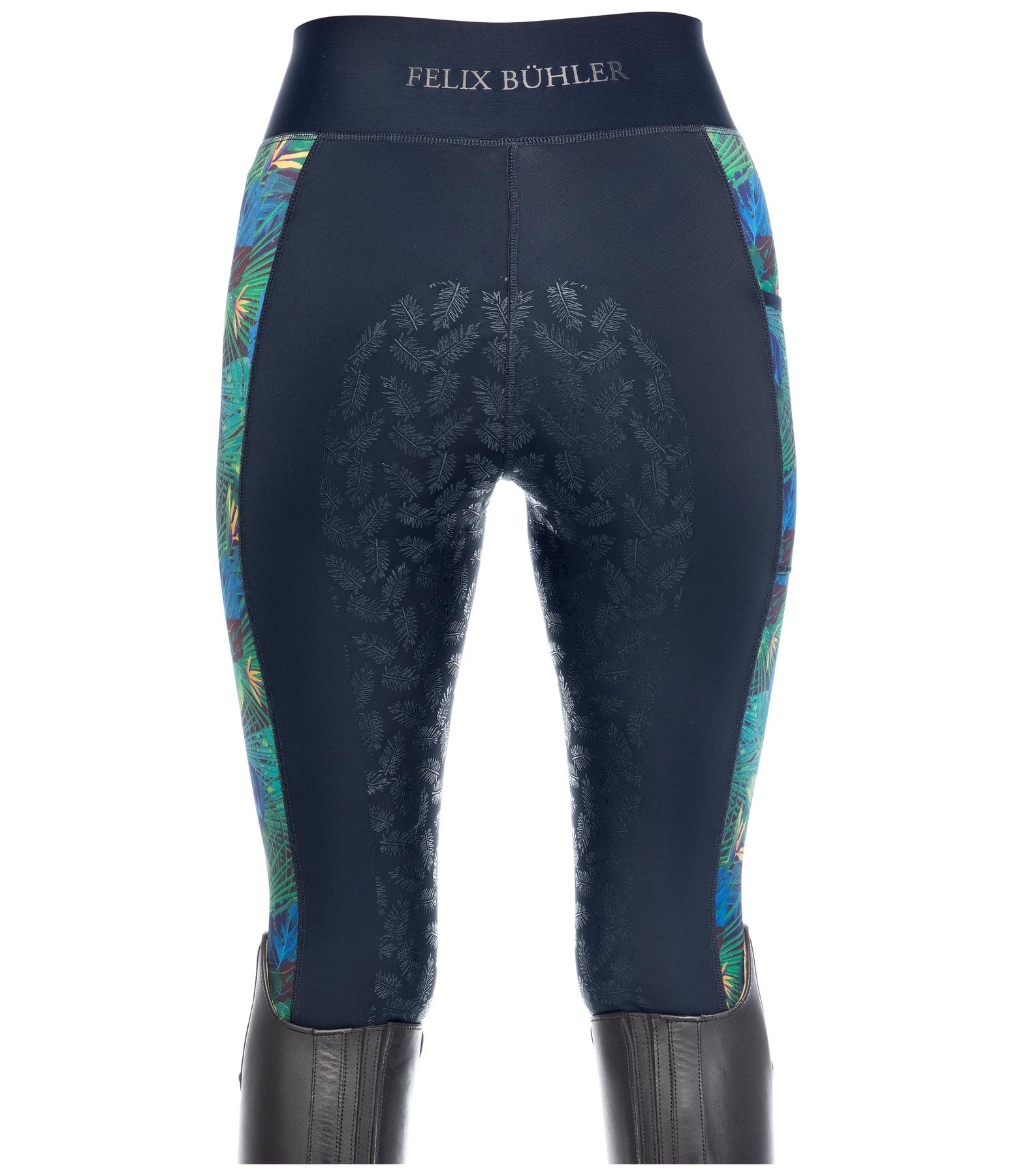 Grip FullSeat Riding Leggings Tropical Design Kramer Equestrian