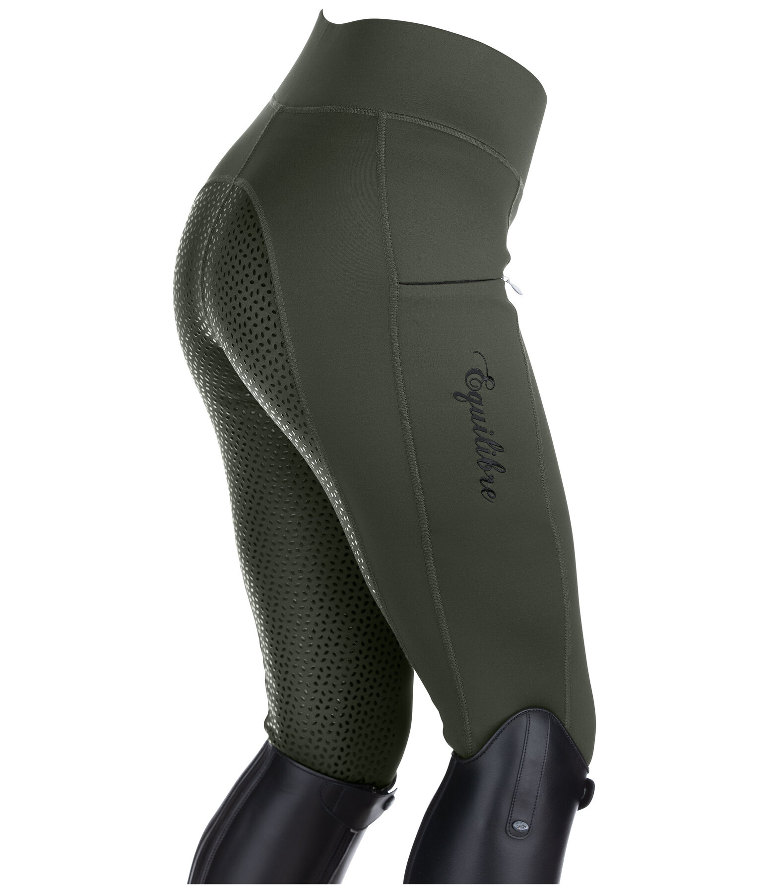 Grip Thermal Full-Seat Riding Tights Hermine