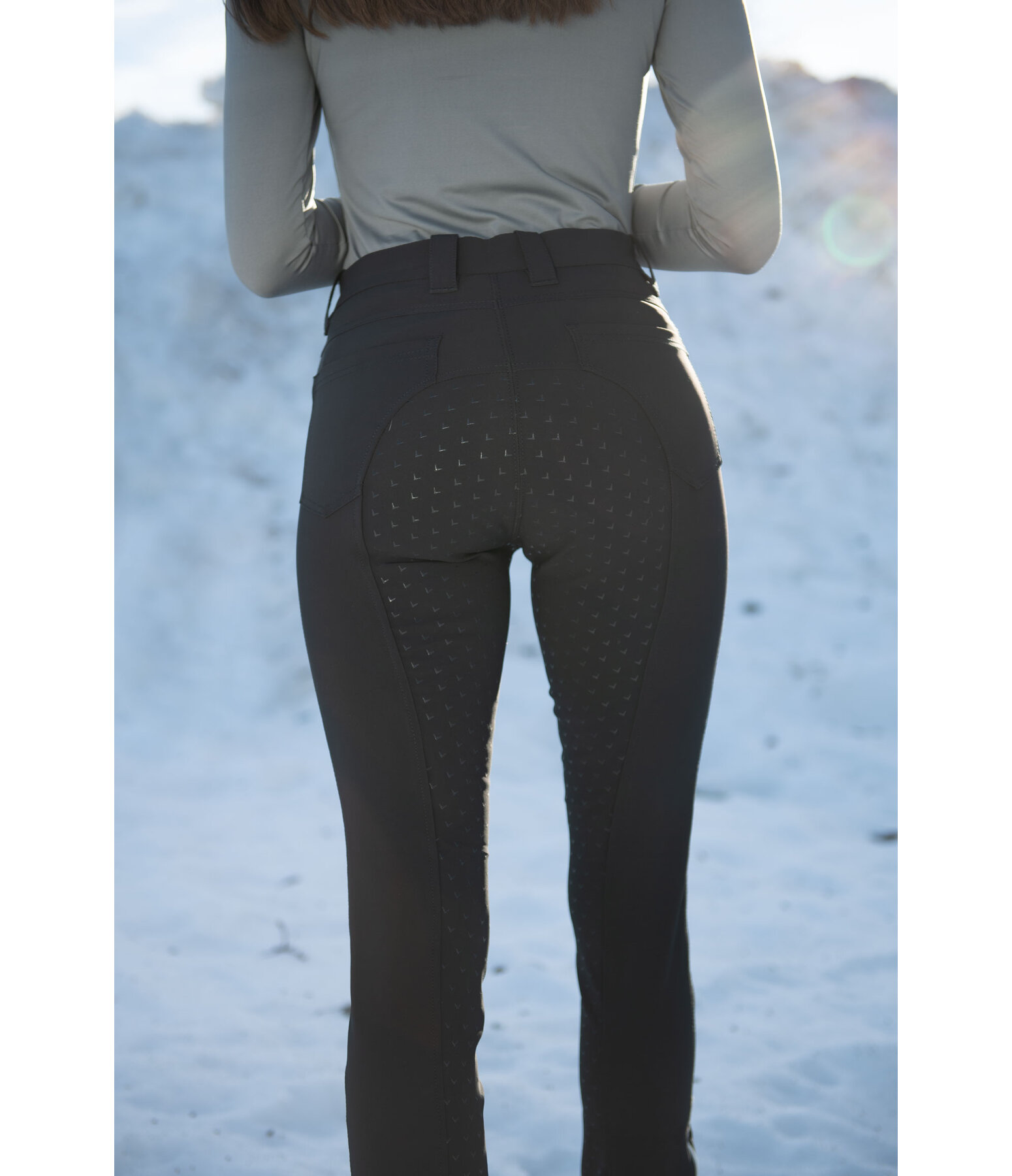 Thermal Jodhpurs Svarta