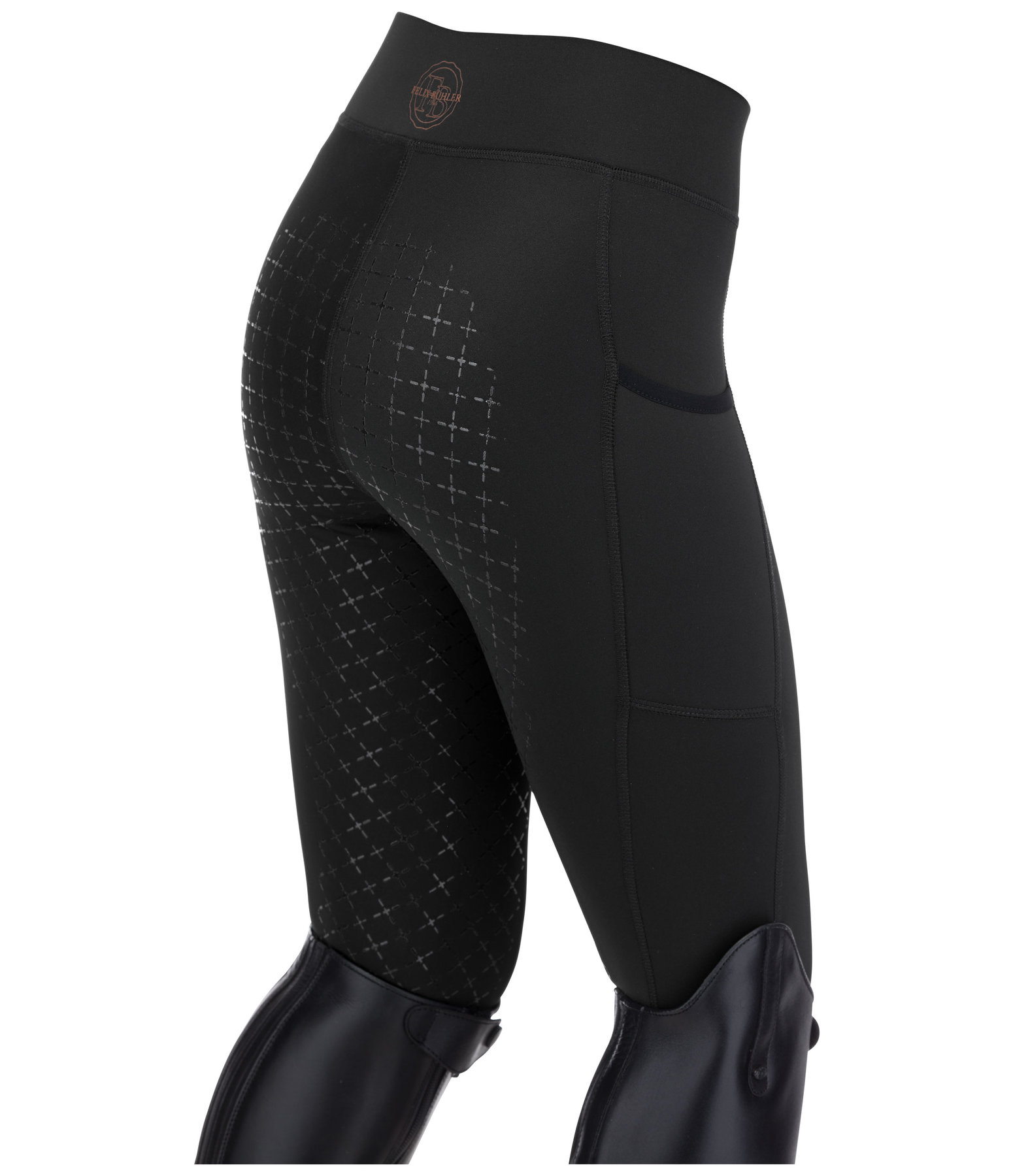 Children's Thermal Full-Seat Riding Tights Lene II