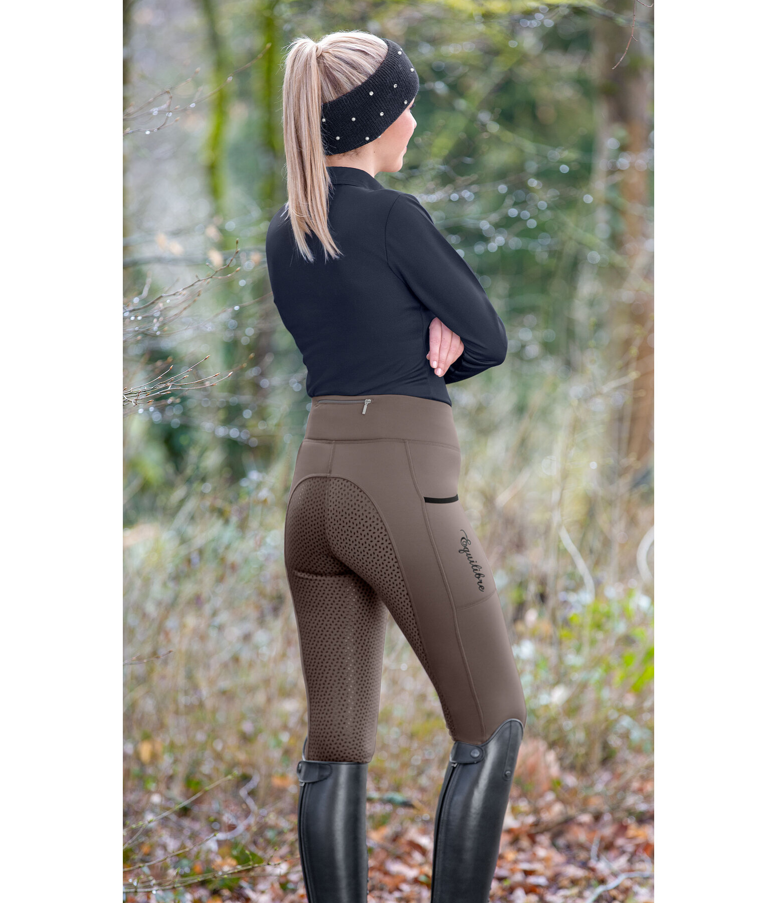 Grip Thermal Full Seat Riding Tights Kristen