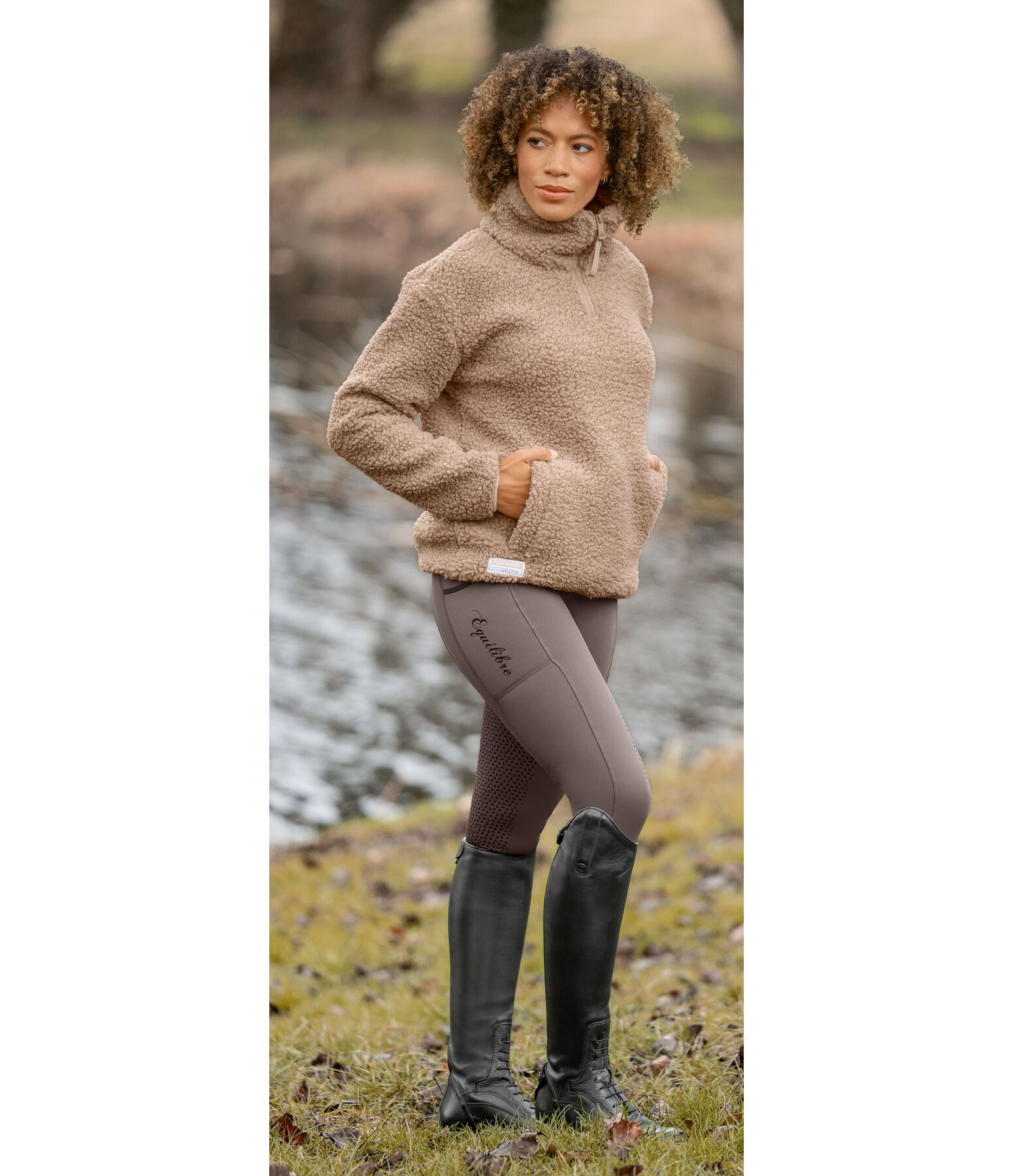 Grip Thermal Full Seat Riding Tights Kristen