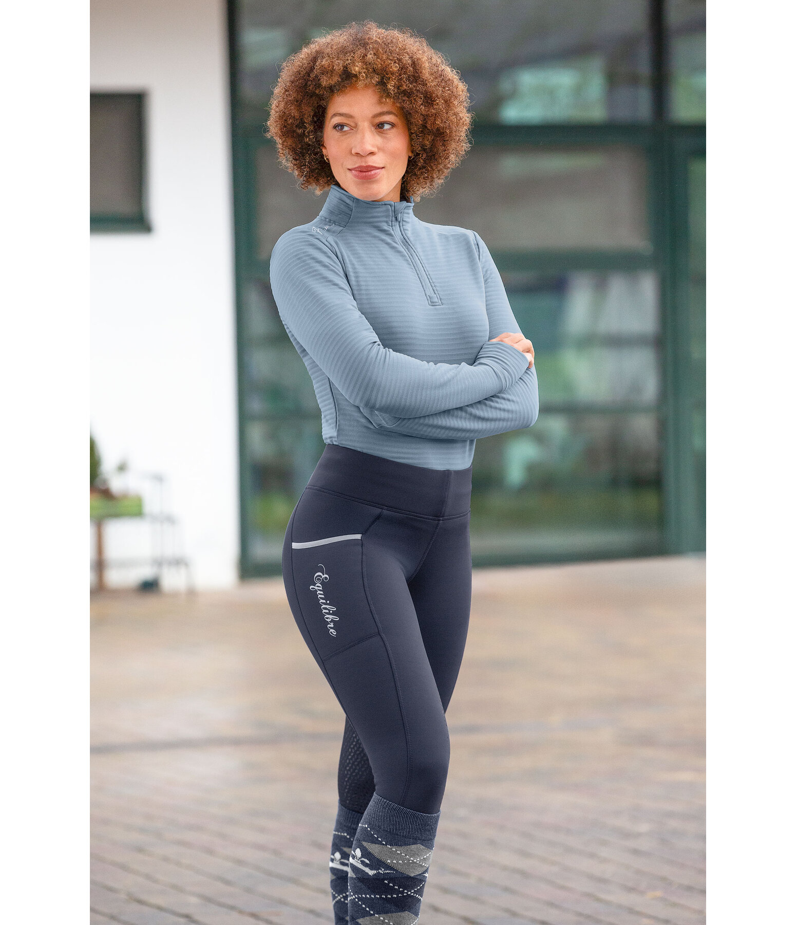 Grip Thermal Full Seat Riding Tights Kristen