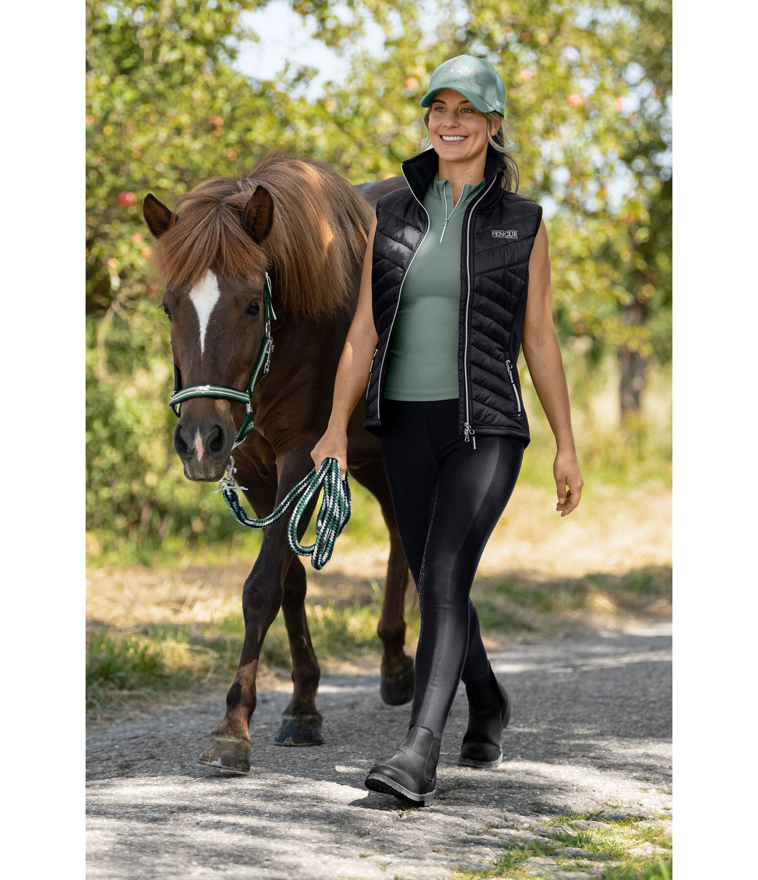 Grip Full Seat Riding Tights Freya