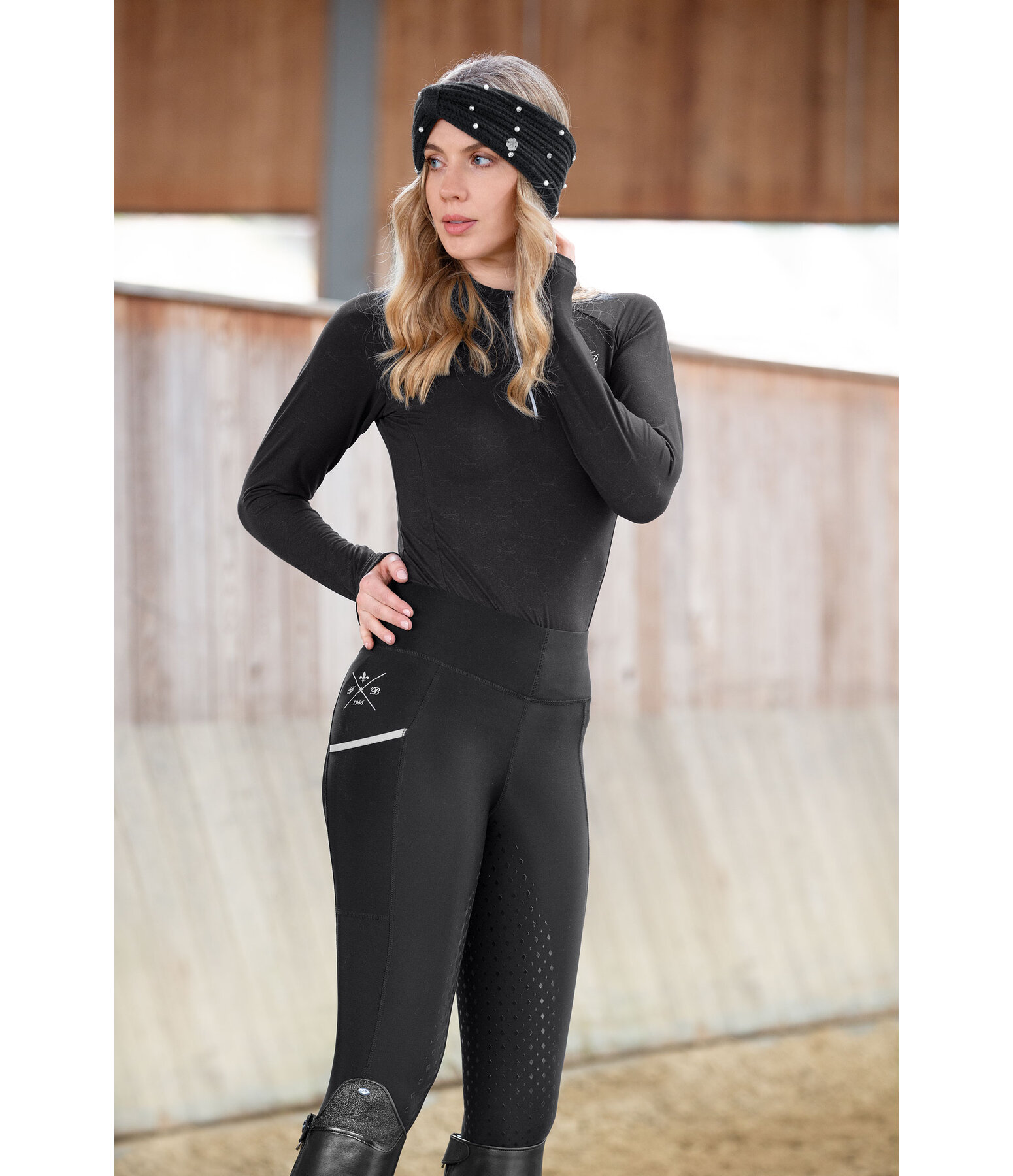 Grip Full Seat Riding Tights Compression Liliana