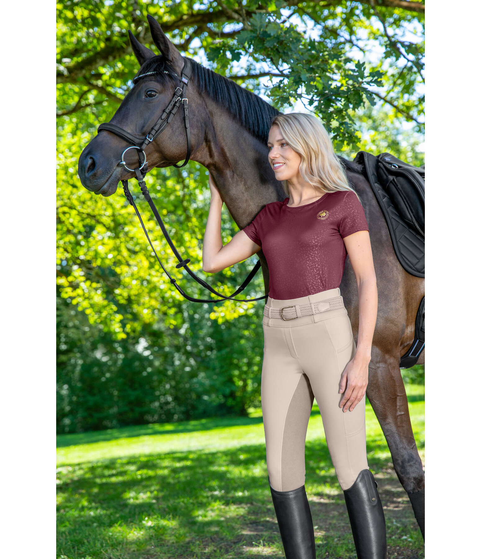 Full Seat Riding Tights Nathalie