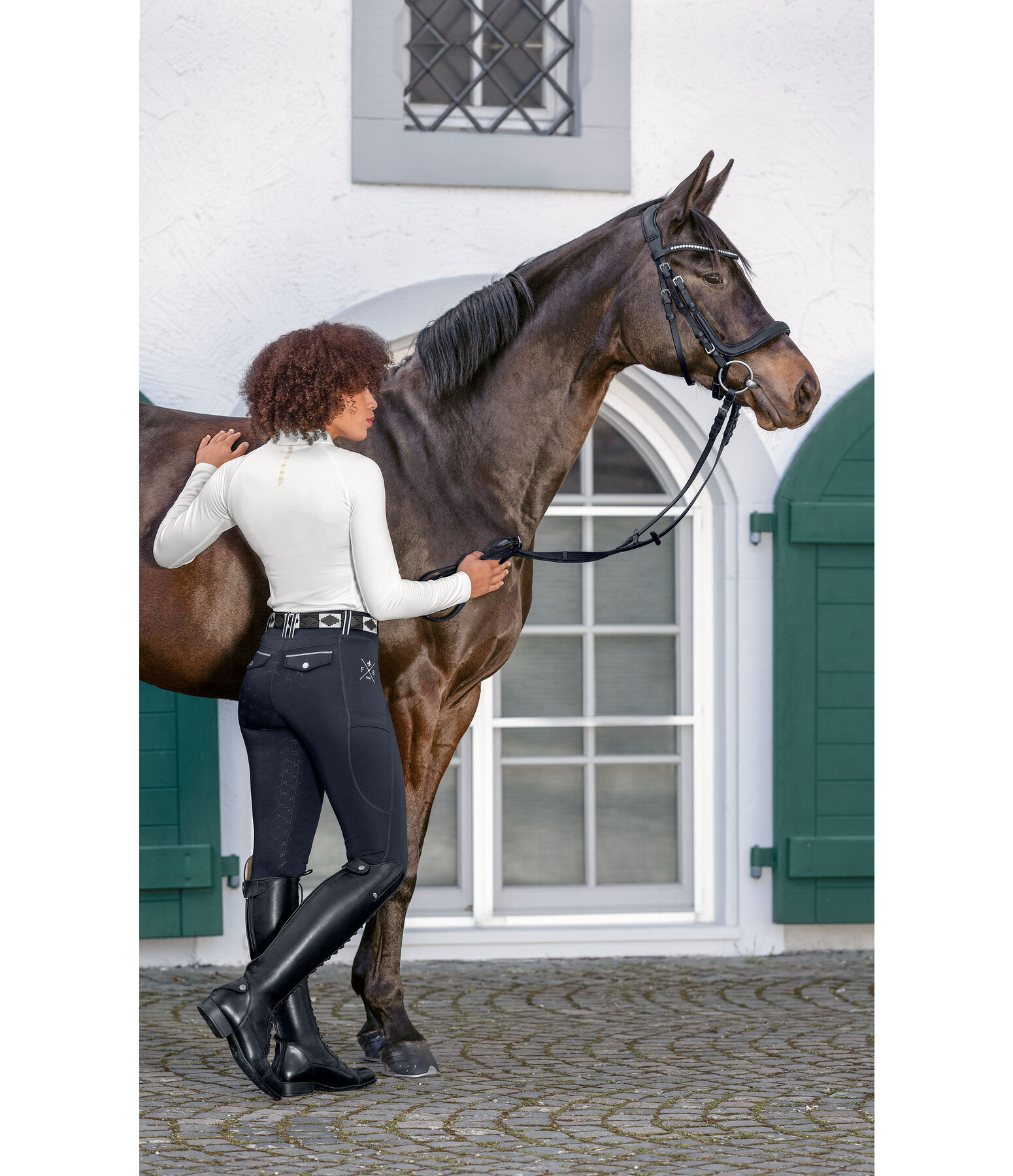 Grip Full Seat Riding Tights Malena