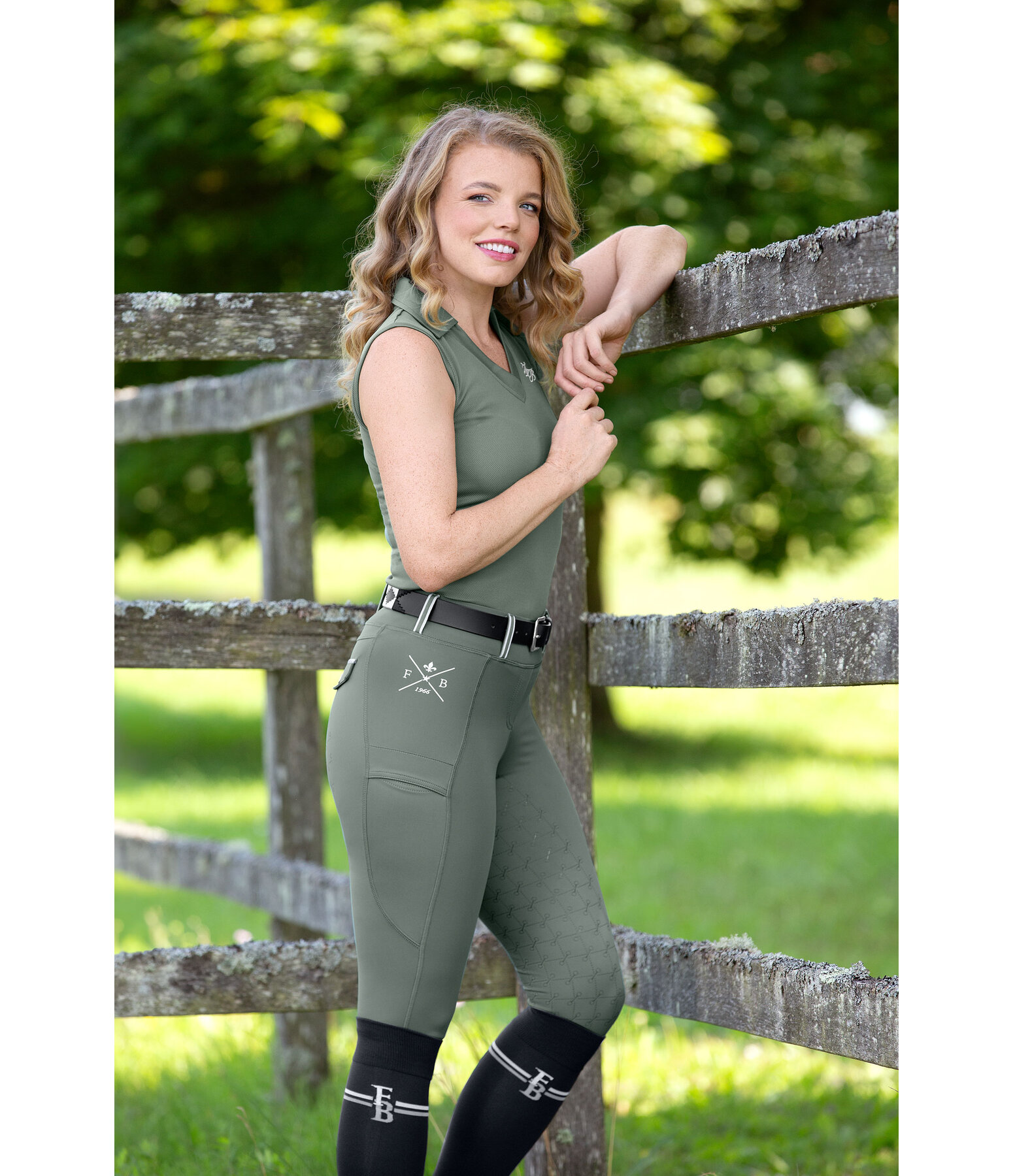 Grip Full Seat Riding Tights Malena