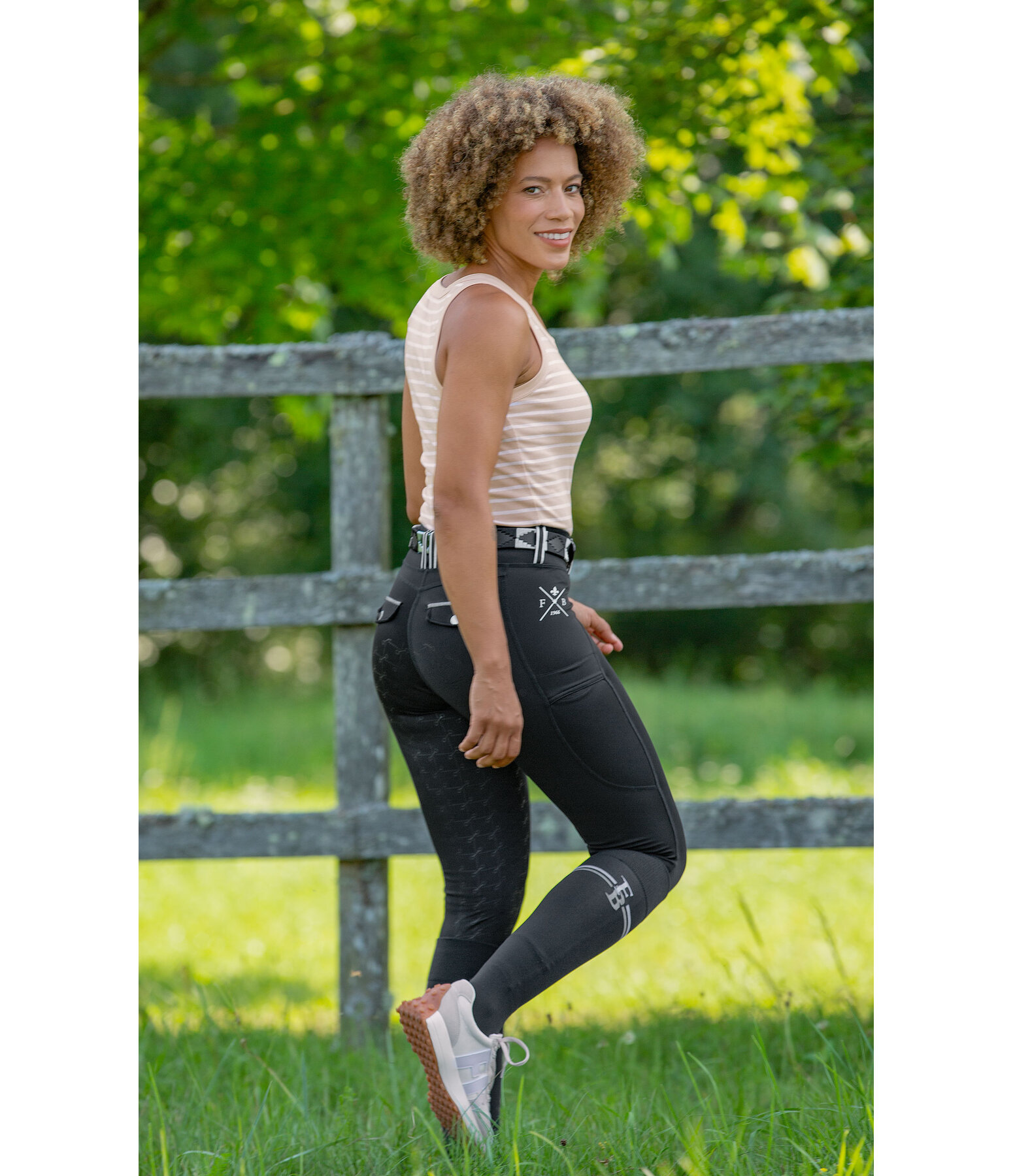 Grip Full Seat Riding Tights Malena