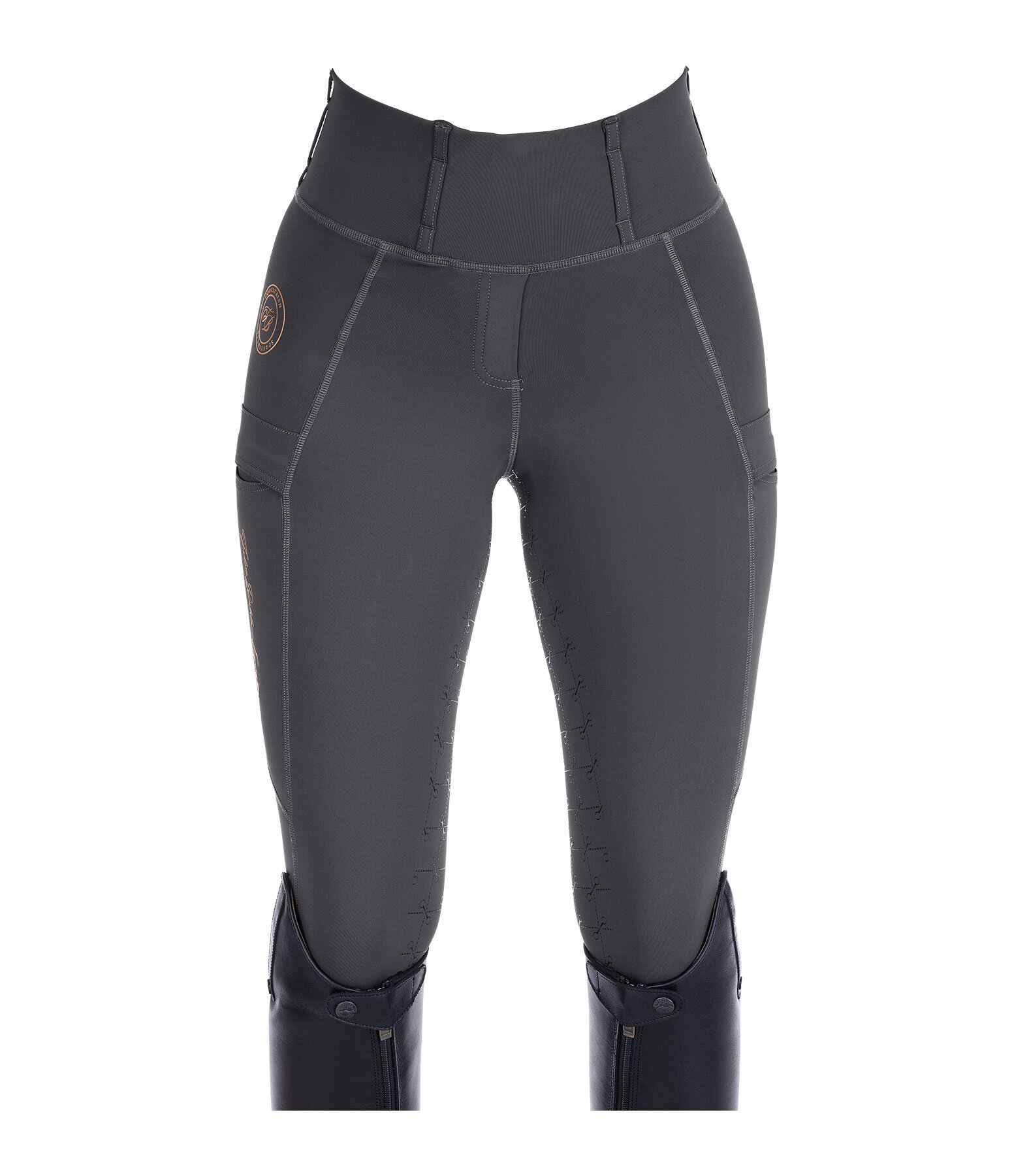 Grip Full Seat Riding Tights Feline